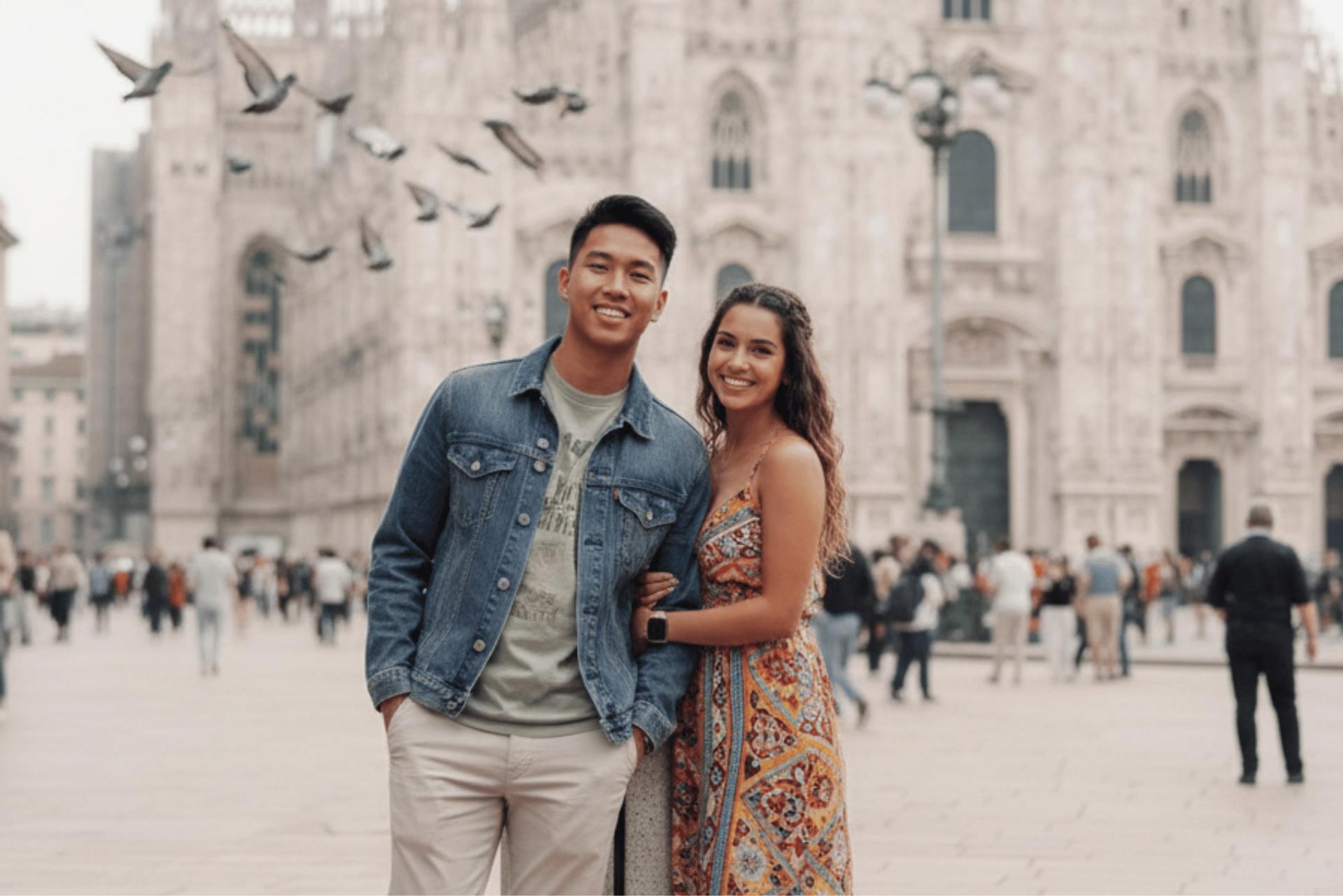 Milan Photoshoot at the Duomo & Galleria Vittorio Emanuele - Thumbnail 5