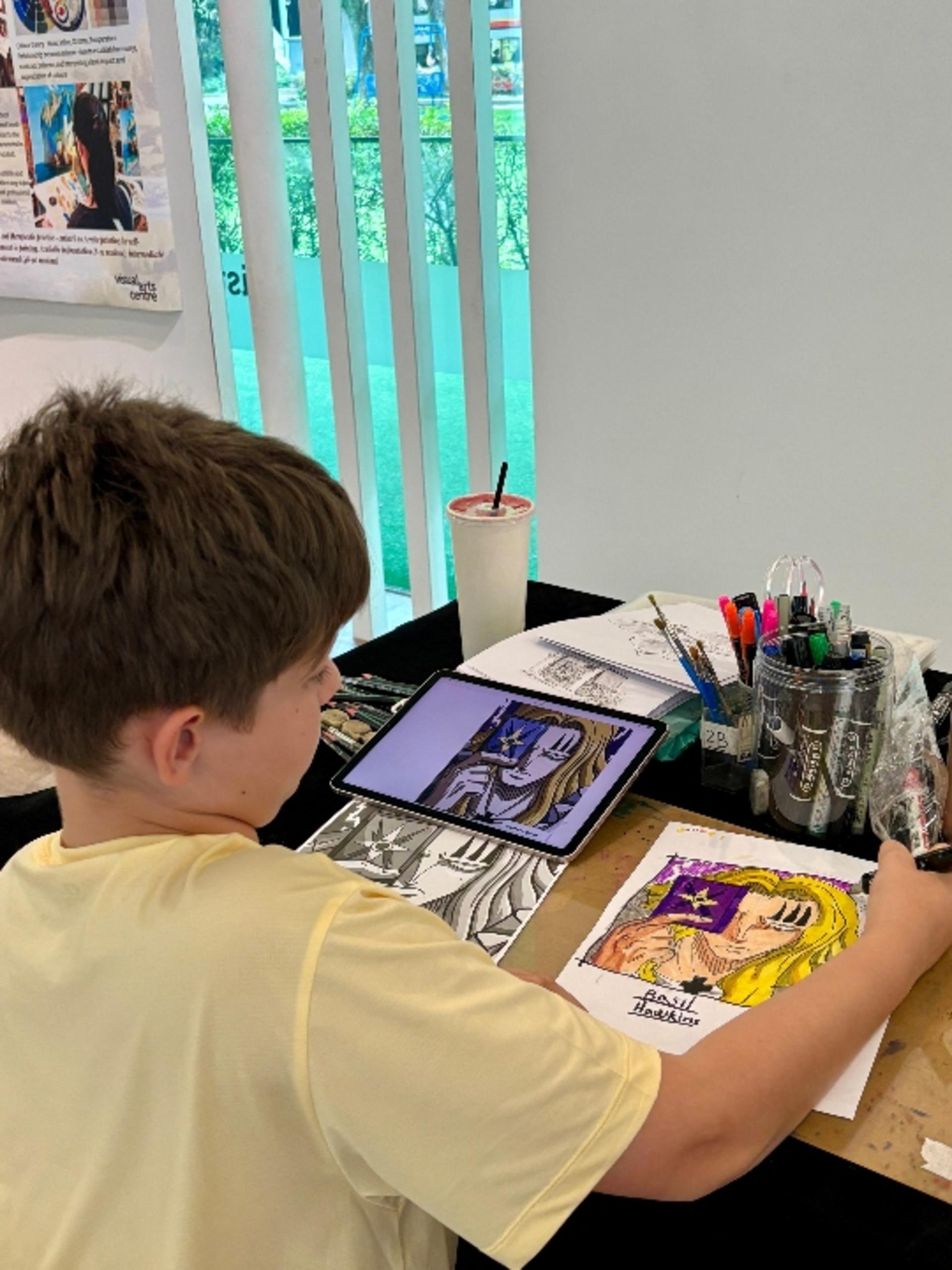 Singapore Chinatown Manga Painting Workshop - Thumbnail 11
