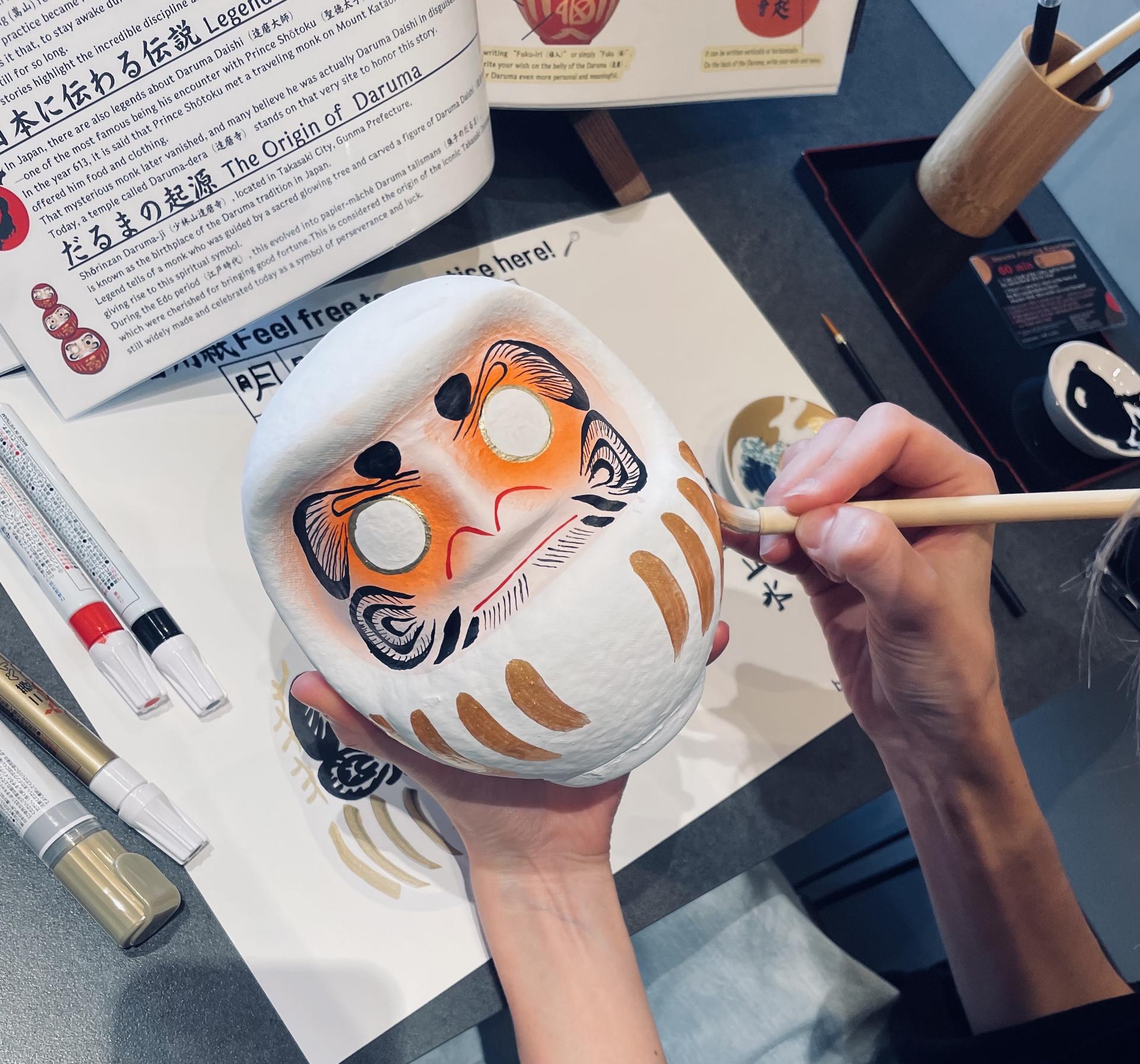[Osaka] Traditional Daruma Art: Paint Your Own Lucky Charm  - Image 1