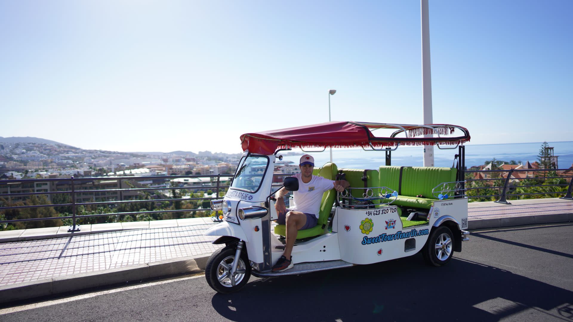 Costa Adeje and secret volcano double Tuk-Tuk tour in Tenerife - Thumbnail 2