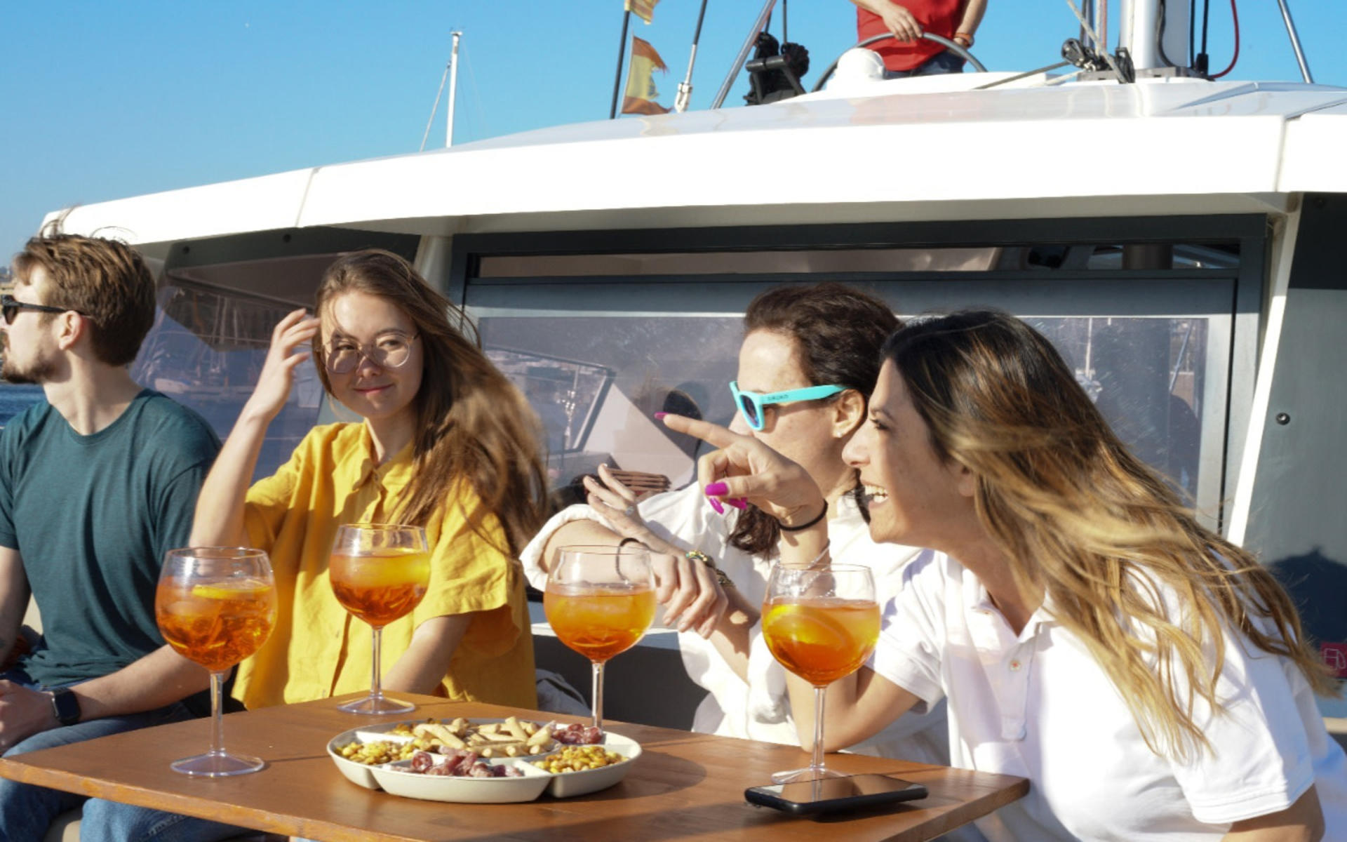Sunset Catamaran with Tapas & Open Bar in Barcelona - Image 1