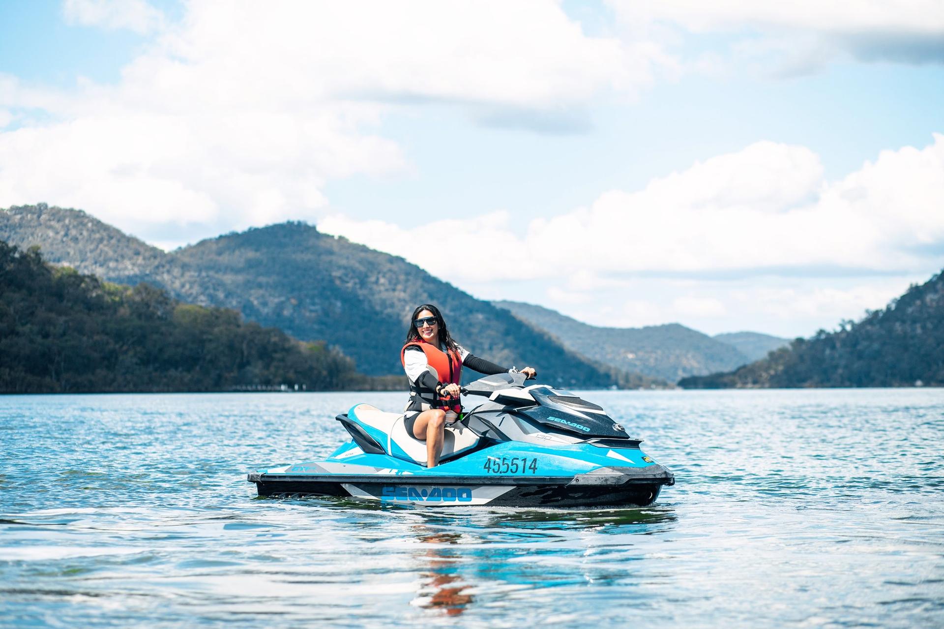 Jet Ski on the Hawkesbury River Sydney - Thumbnail 3
