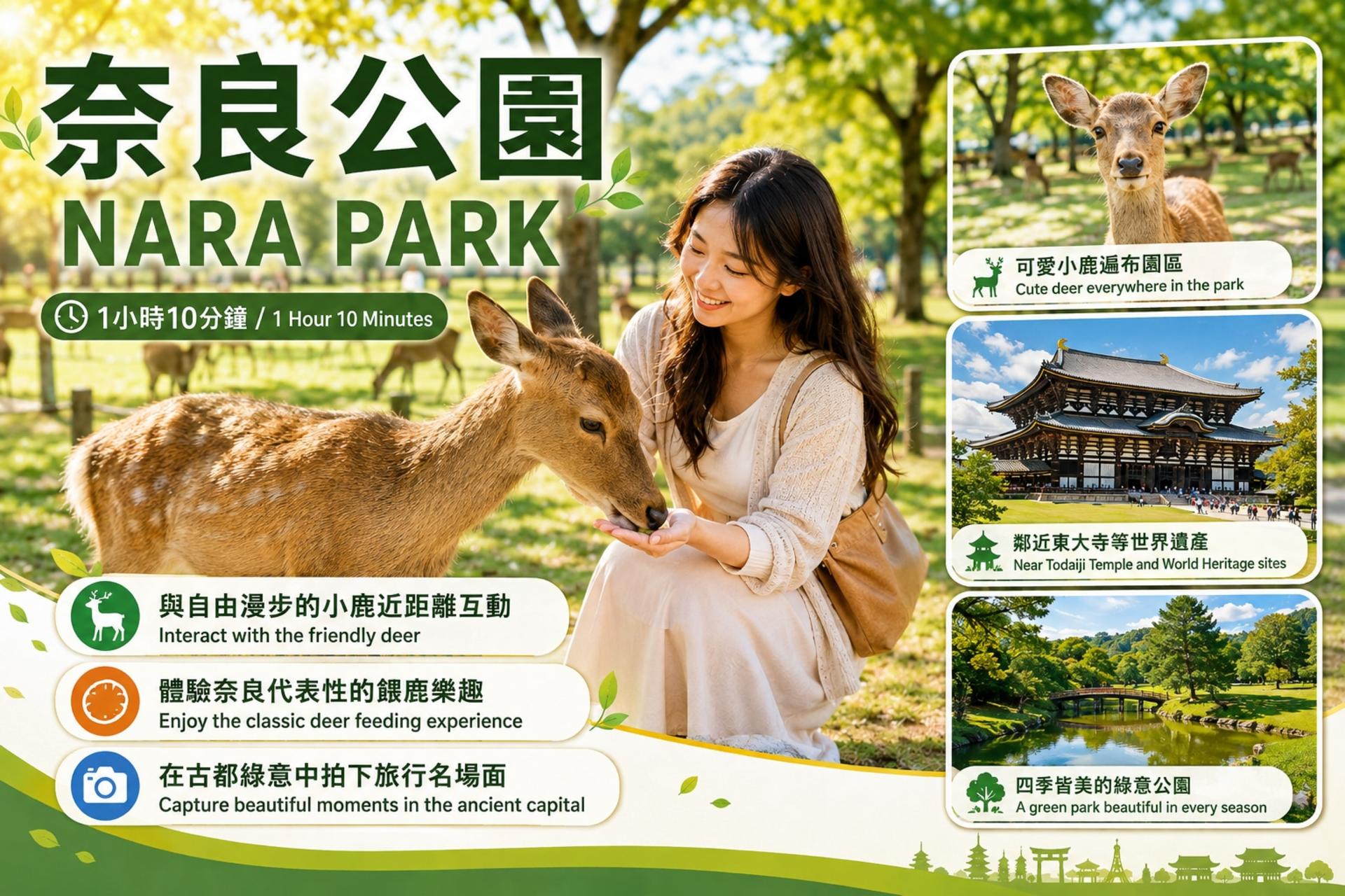 Arashiyama Bamboo Forest & Nara Park Deer & Fushimi Inari Shrine Torii Gate Day Tour (Departing from Osaka/Kyoto) - Thumbnail 5