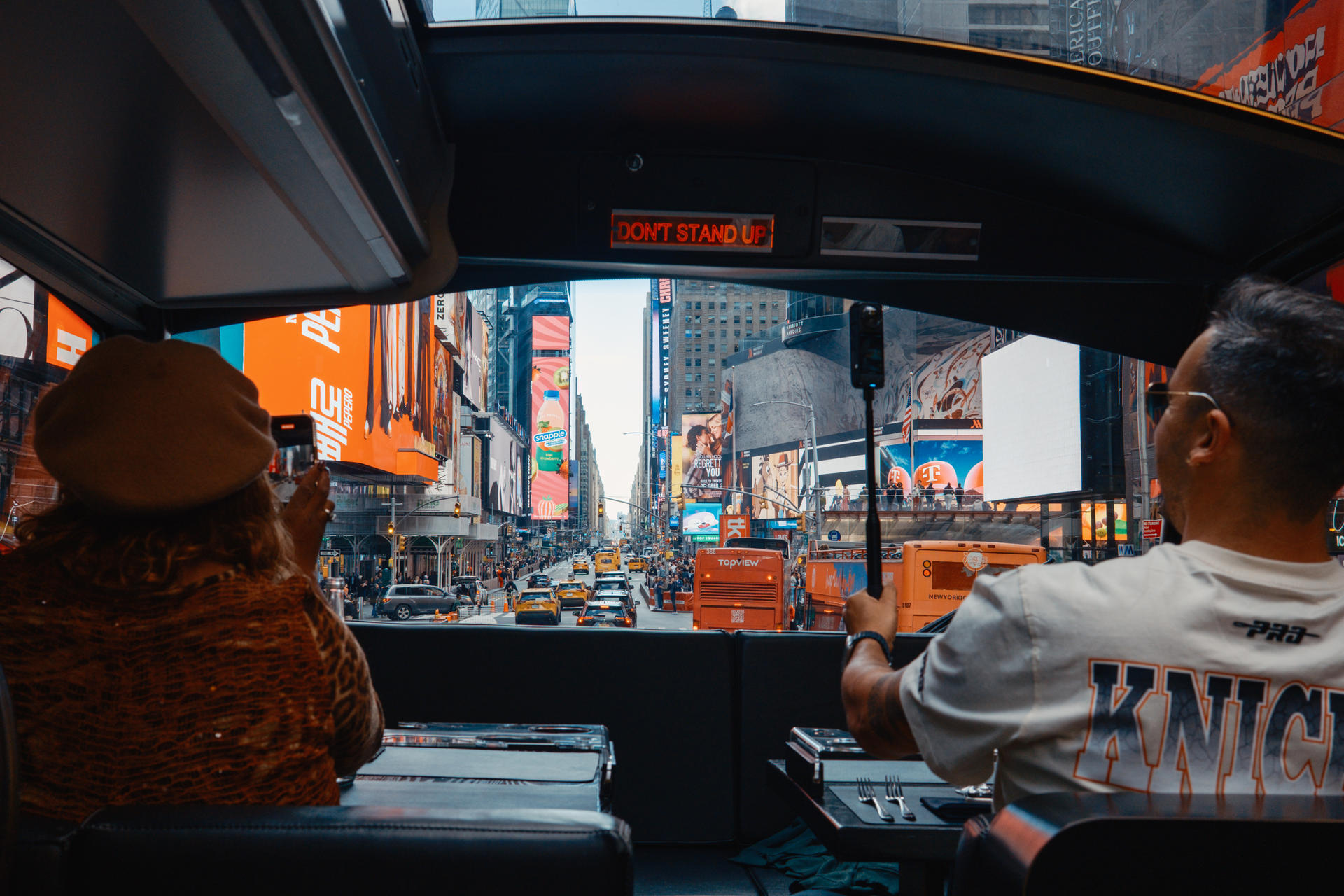 Bustronome Gourmet Meal Double Decker Trip in New York - Thumbnail 2