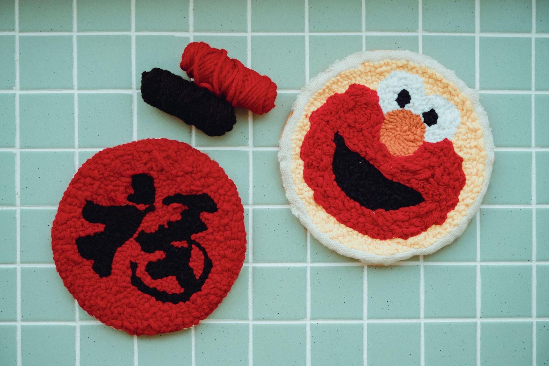Punch Needle Coaster Embroidery at Hey Decoupage - Thumbnail 4