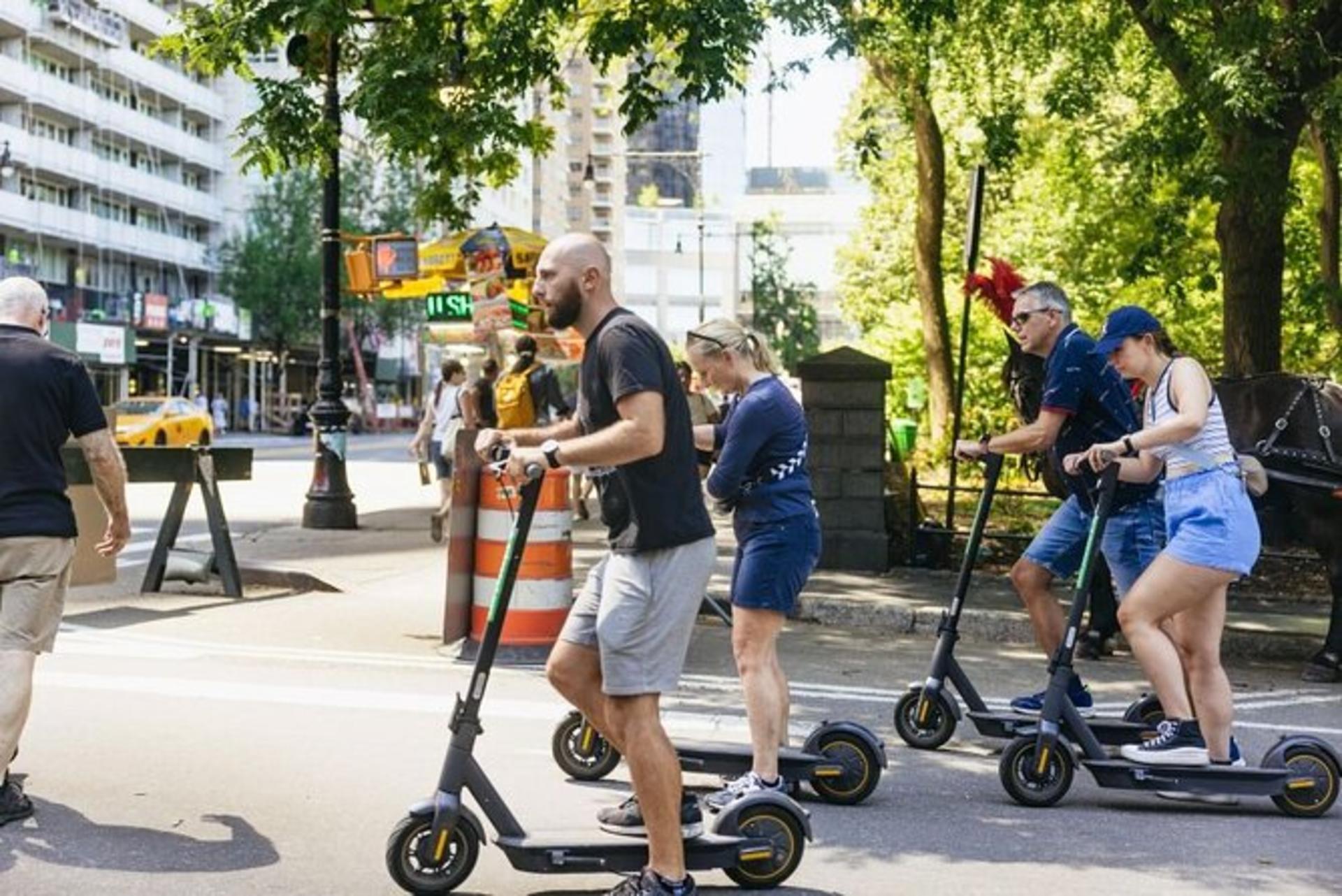 Central Park Electric Scooter Adventure in New York City - Thumbnail 3