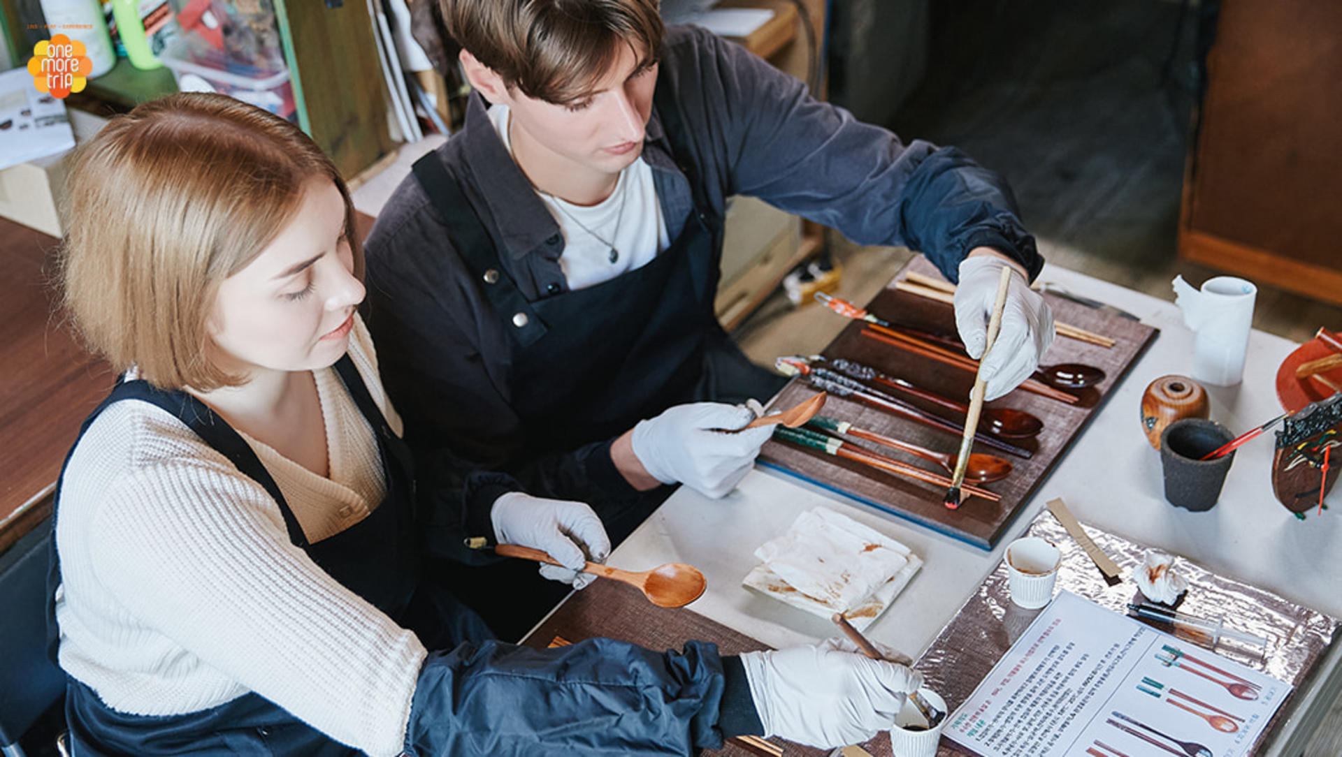 MakingExperienceTraditional Mother-of-pearl Lacquered Spoon in Seoul - Thumbnail 9