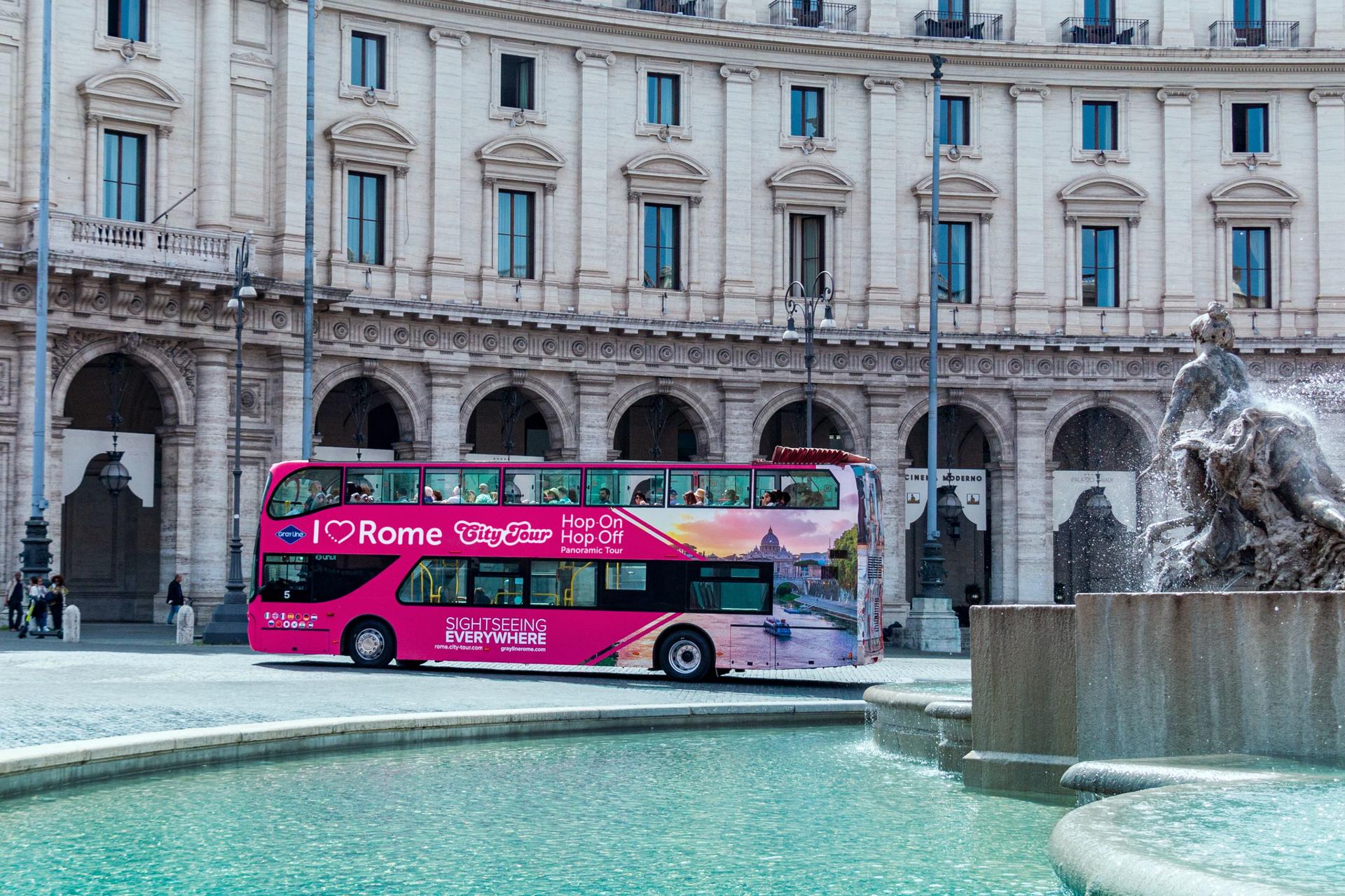 Rome Hop-On Hop-Off Bus by Gray Line Rome - Thumbnail 3