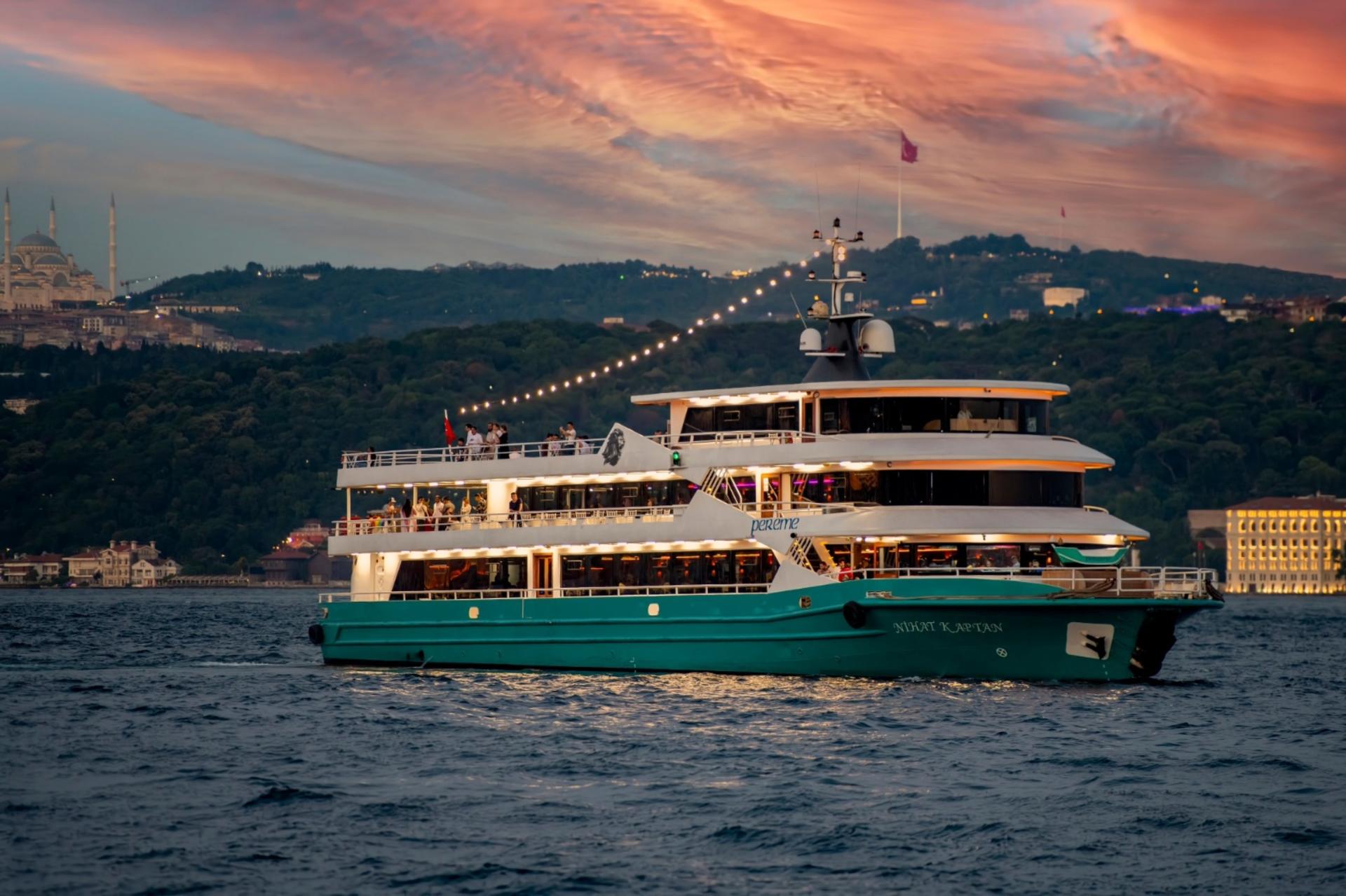 Istanbul: Bosphorus Night Cruise w/ Dinner, Drinks & Shows - Image 1
