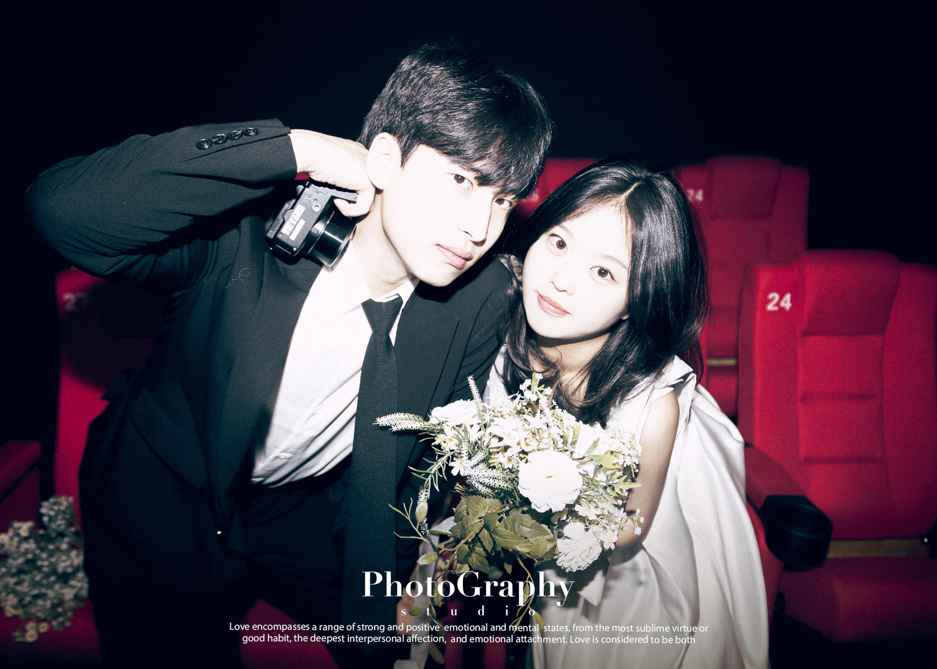Hongdae Cinema Concept Selfstudio Experience in Seoul : Free Costume - Thumbnail 6