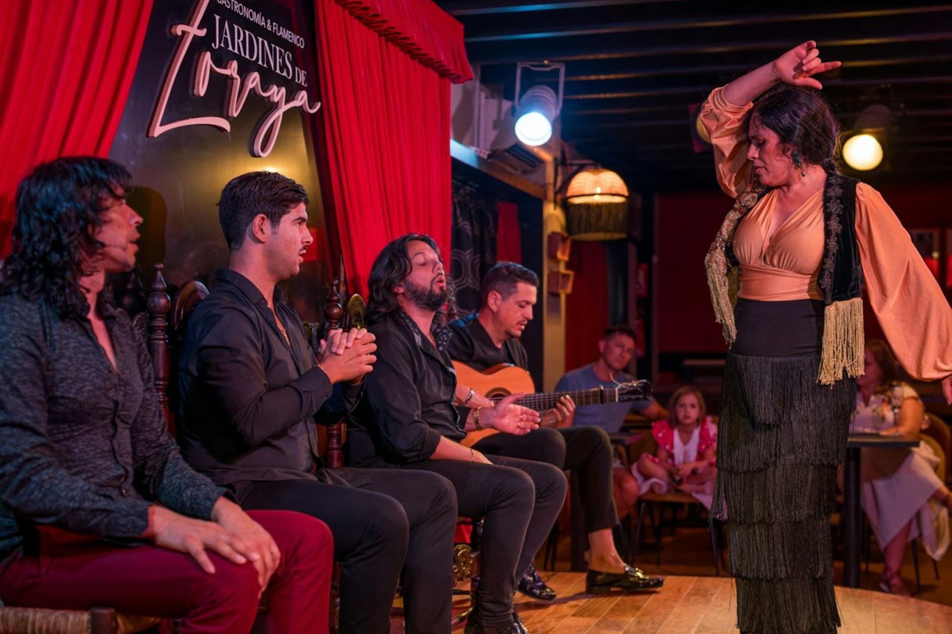 Flamenco show at Jardines de Zoraya in Granada - Thumbnail 3