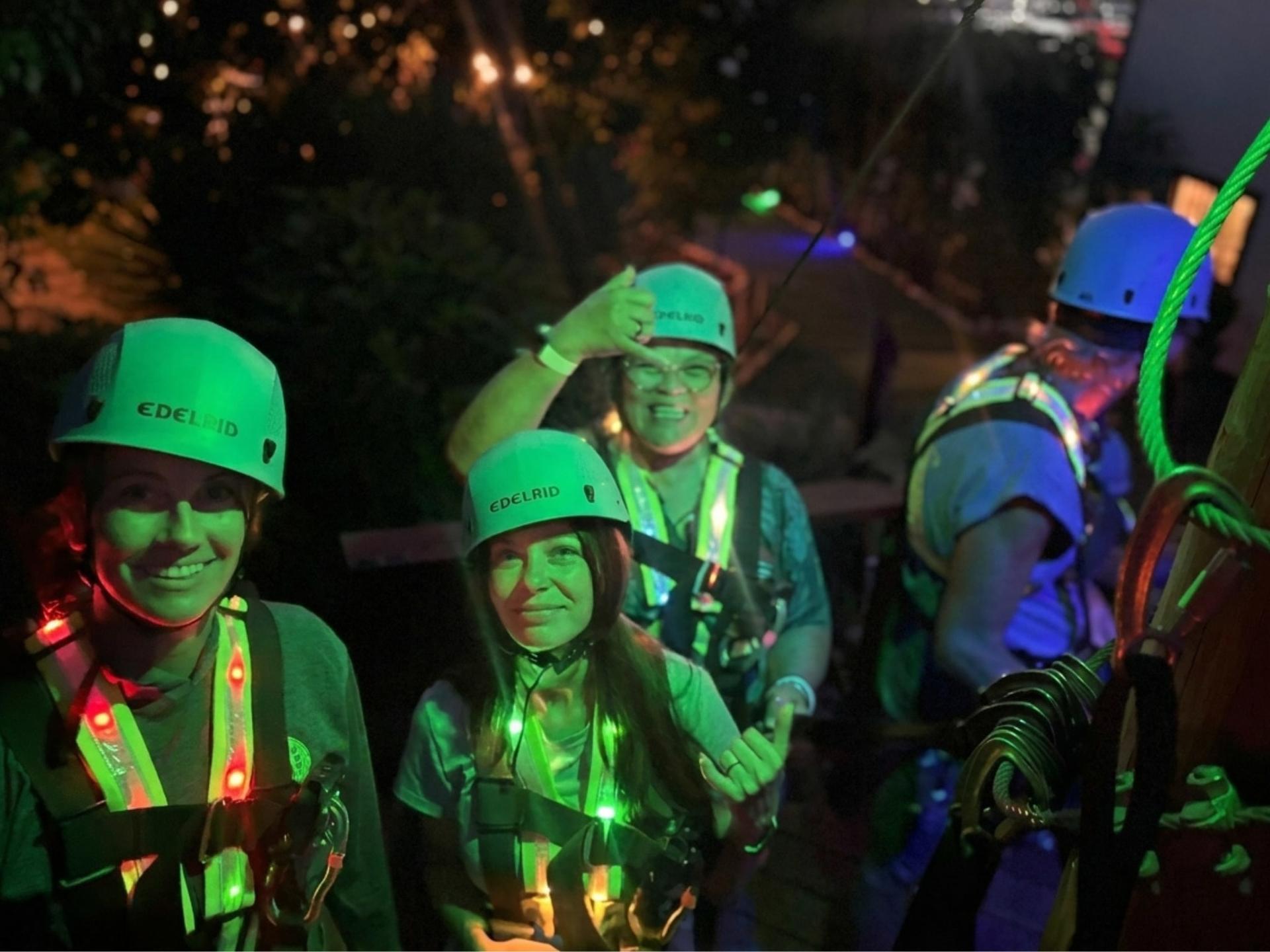 Night Zipline Adventure Experience with Campfire in Oahu - Thumbnail 17