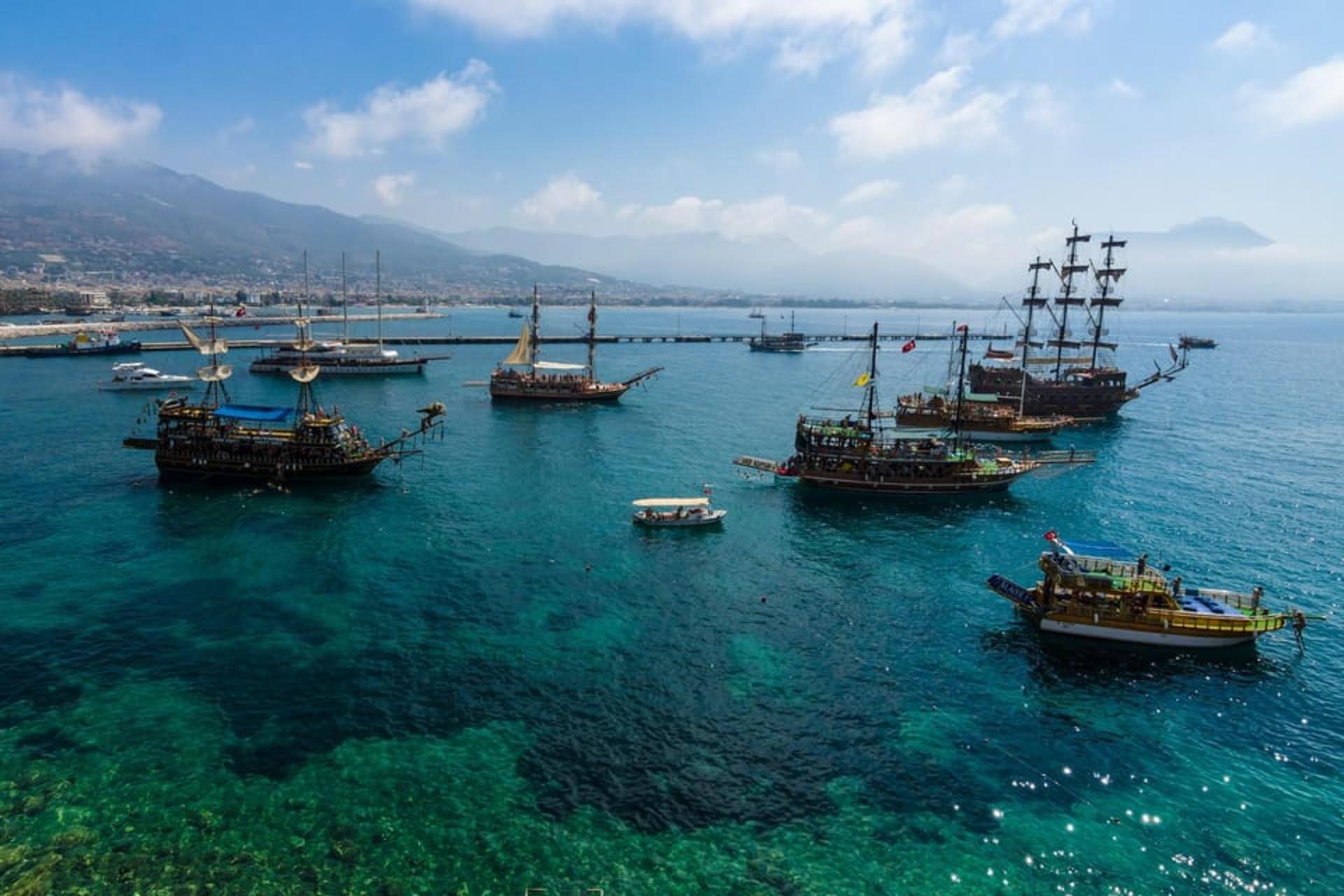Alanya Pirate Boat Trip, Half-Day Snorkeling Adventure - Thumbnail 6