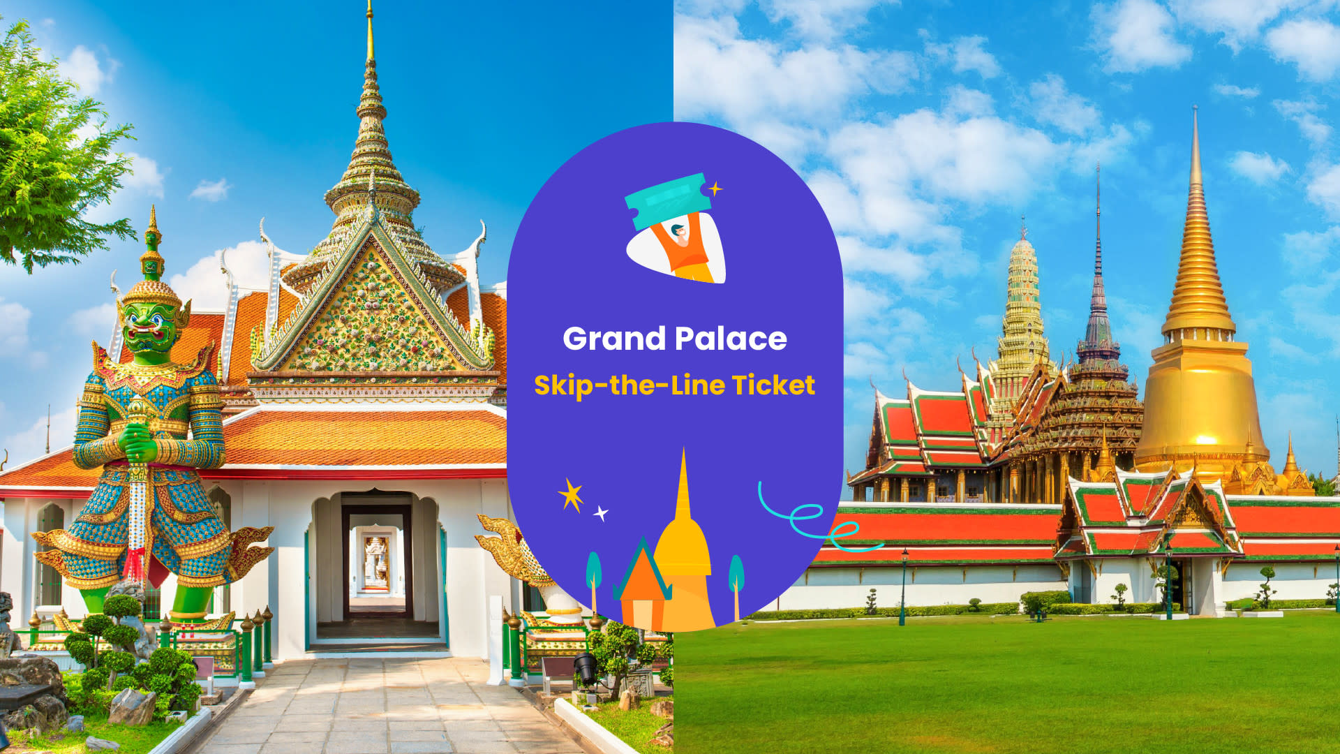 Bangkok Grand Palace and Emerald Buddha Skip-the-Line Ticket - Image 1