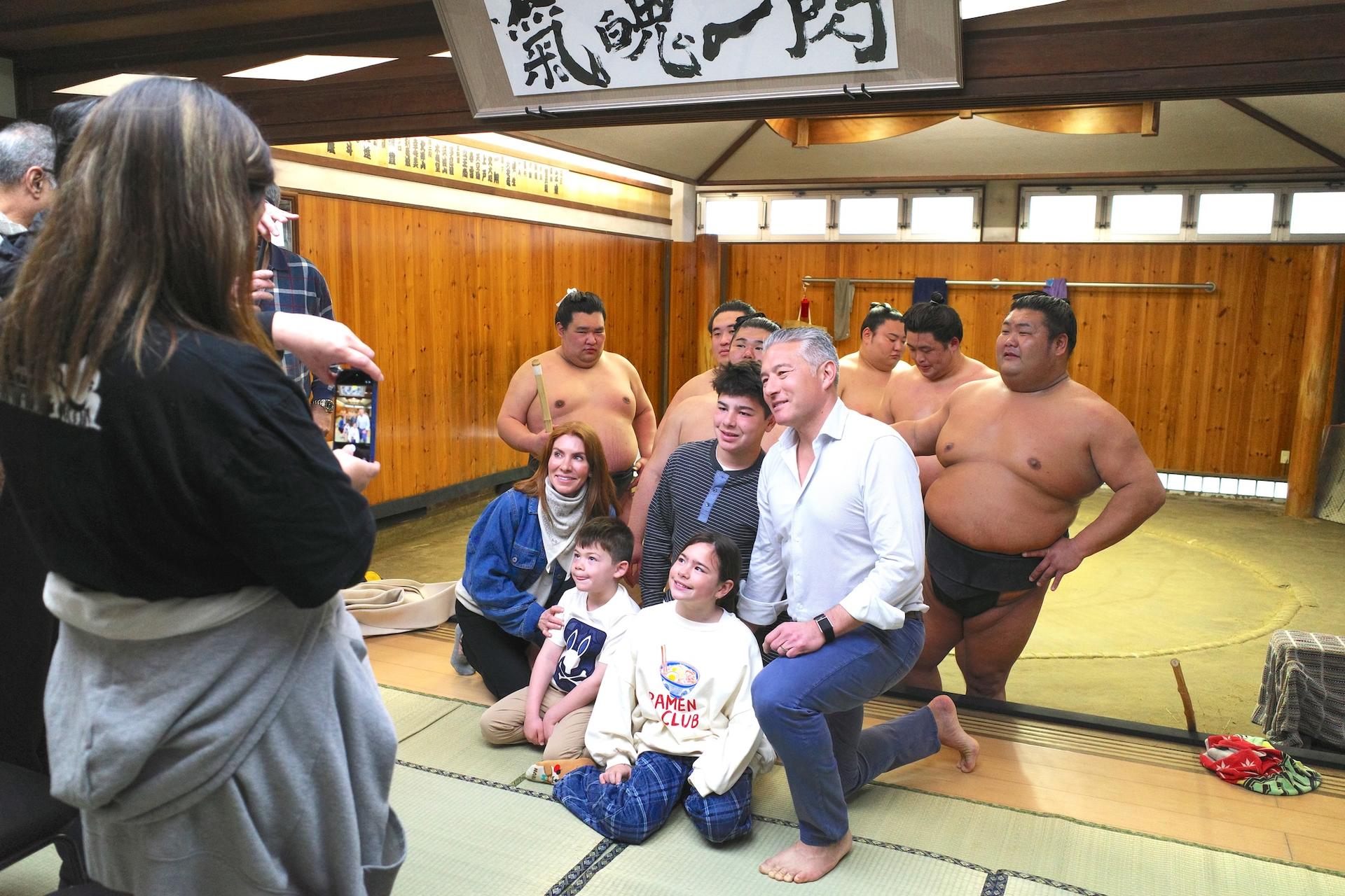 Authentic Tokyo Sumo Practice with Seat, Photos, and Audio Guide - Thumbnail 6