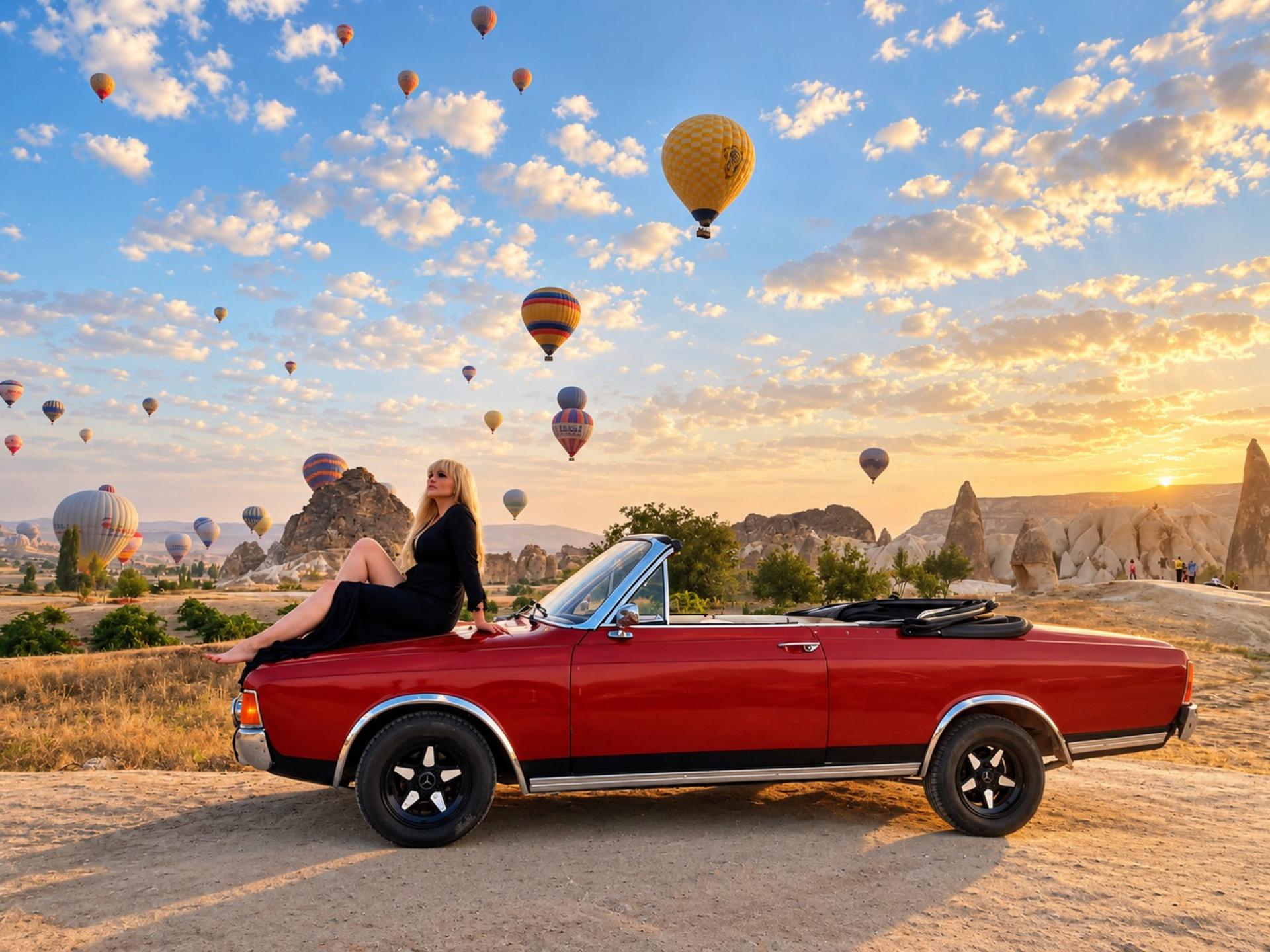 Classic Car Tour in Cappadocia with Photoshooting Options - Thumbnail 15