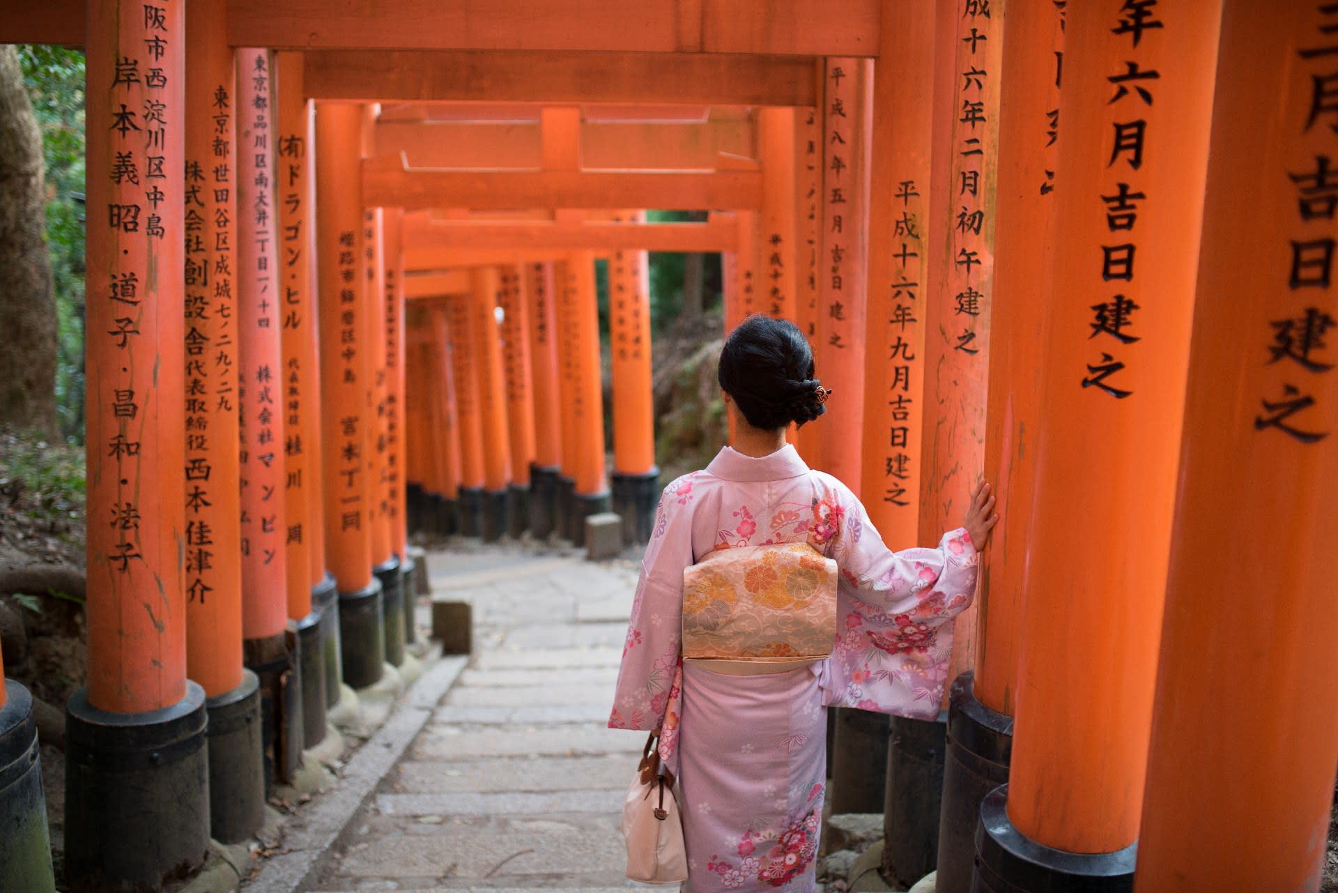 【Kyoto & Nara Historical and Cultural Scenic Day Tour】Arashiyama Scenic Railway & Fushimi Inari-taisha Shrine Senbon Torii & Nara Park & Togetsukyo Bridge & Bamboo Grove Path & Kimono Forest (Departing from Osaka or Kyoto) - Thumbnail 5