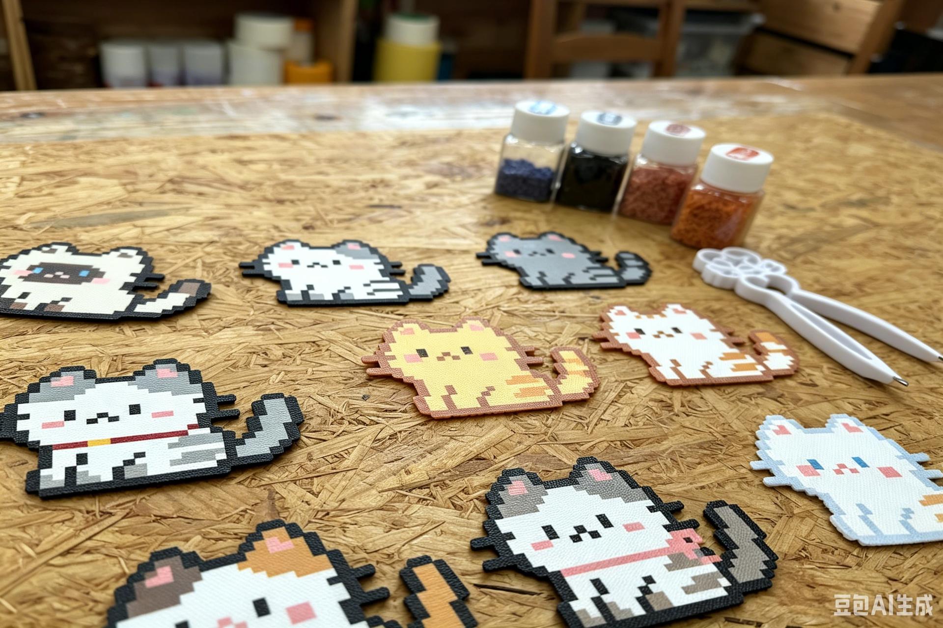 Perler bead keychain workshop - Thumbnail 3