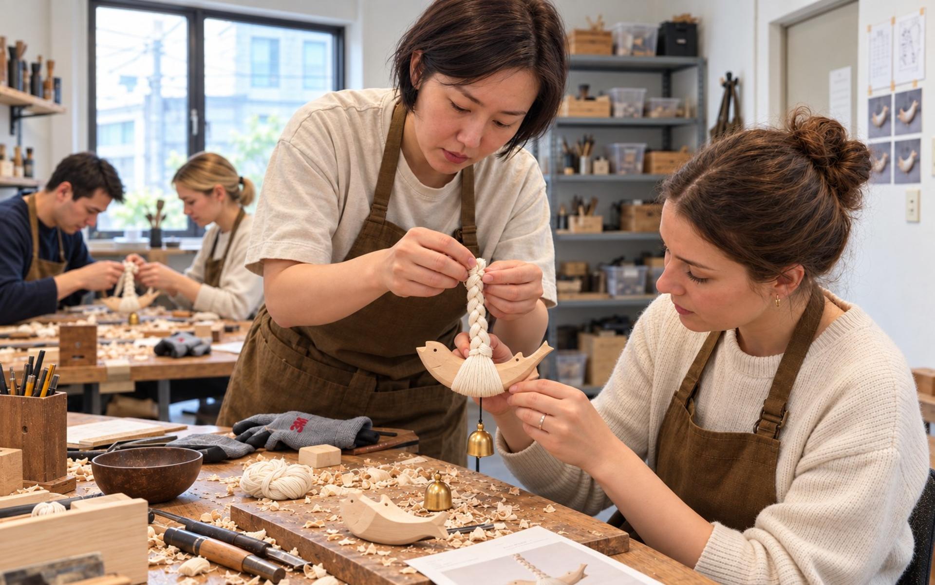 Korean Good Luck Fish Woodcarving Workshop in Seoul - Thumbnail 8