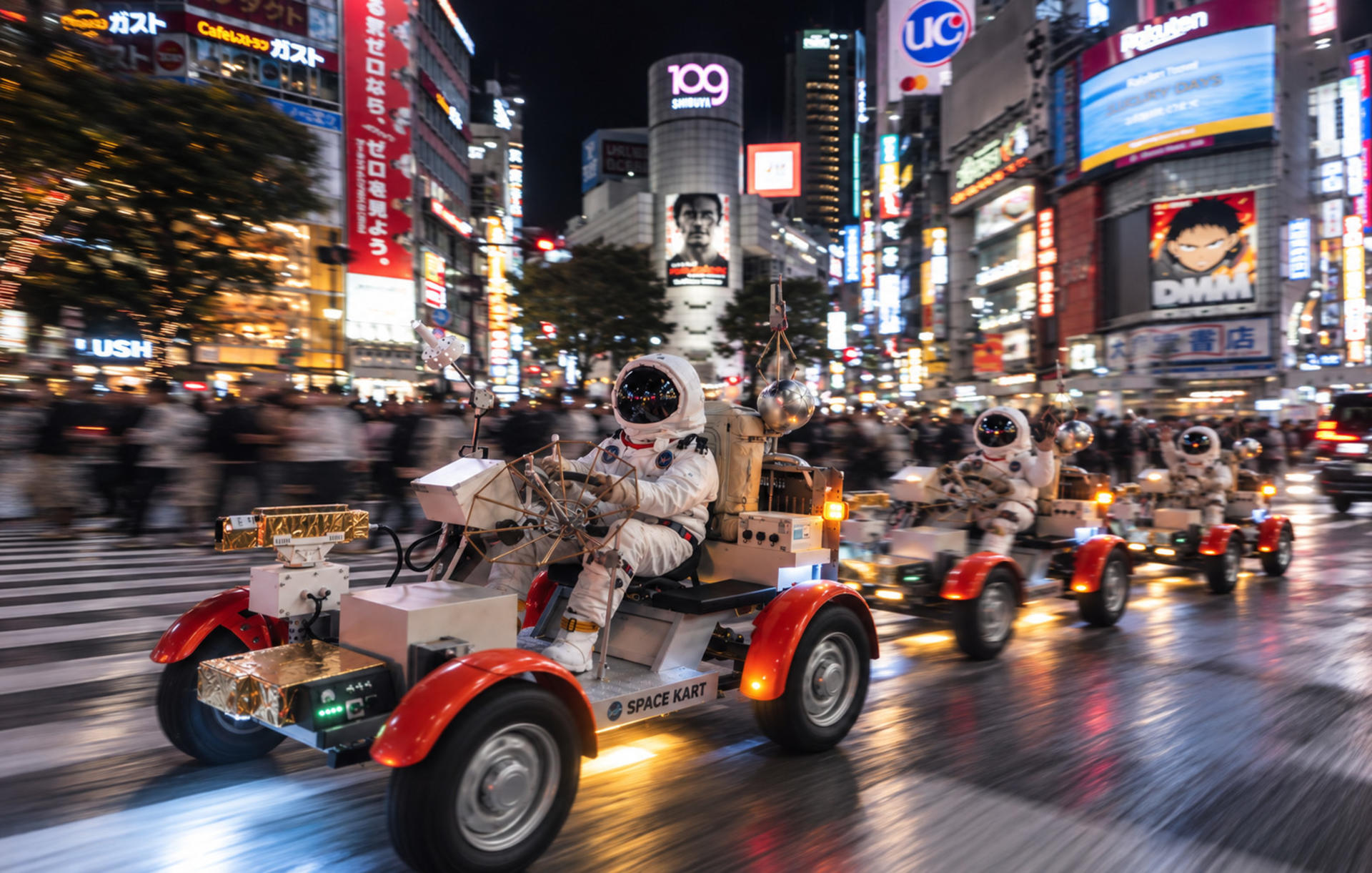 Tokyo: Space-Inspired Go-Kart Adventure | TK168 Space Kart - Image 1