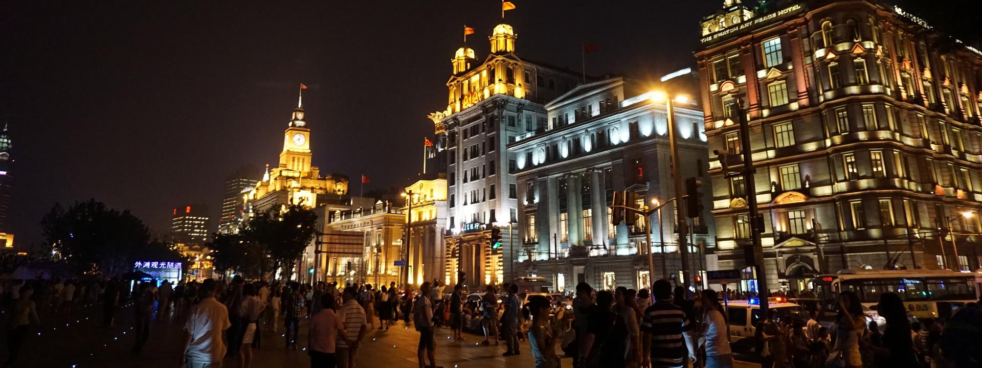 Shanghai Night Bike Tour with The Bund & Tianzifang - Image 1