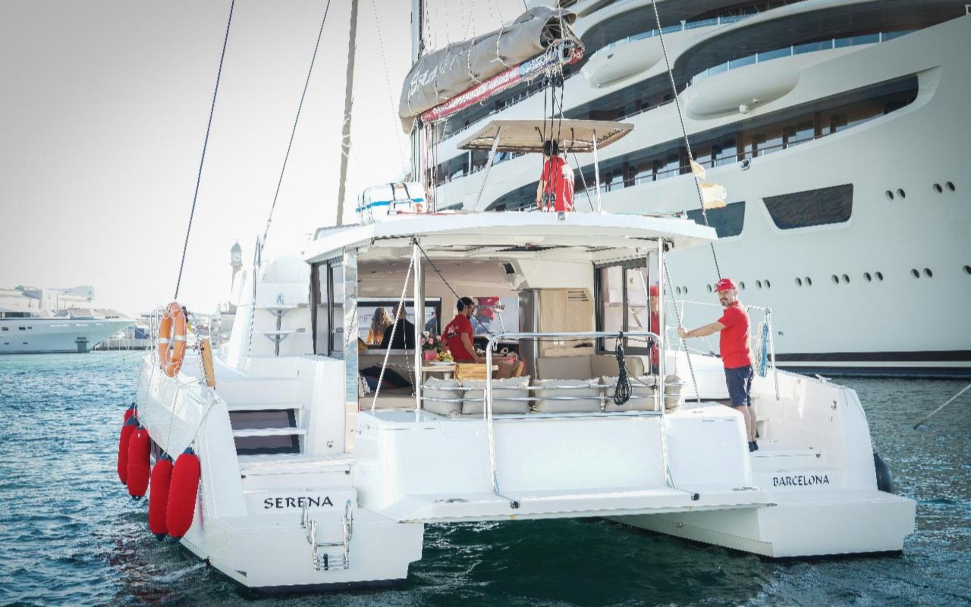 Sunset Catamaran with Tapas & Open Bar in Barcelona - Thumbnail 5