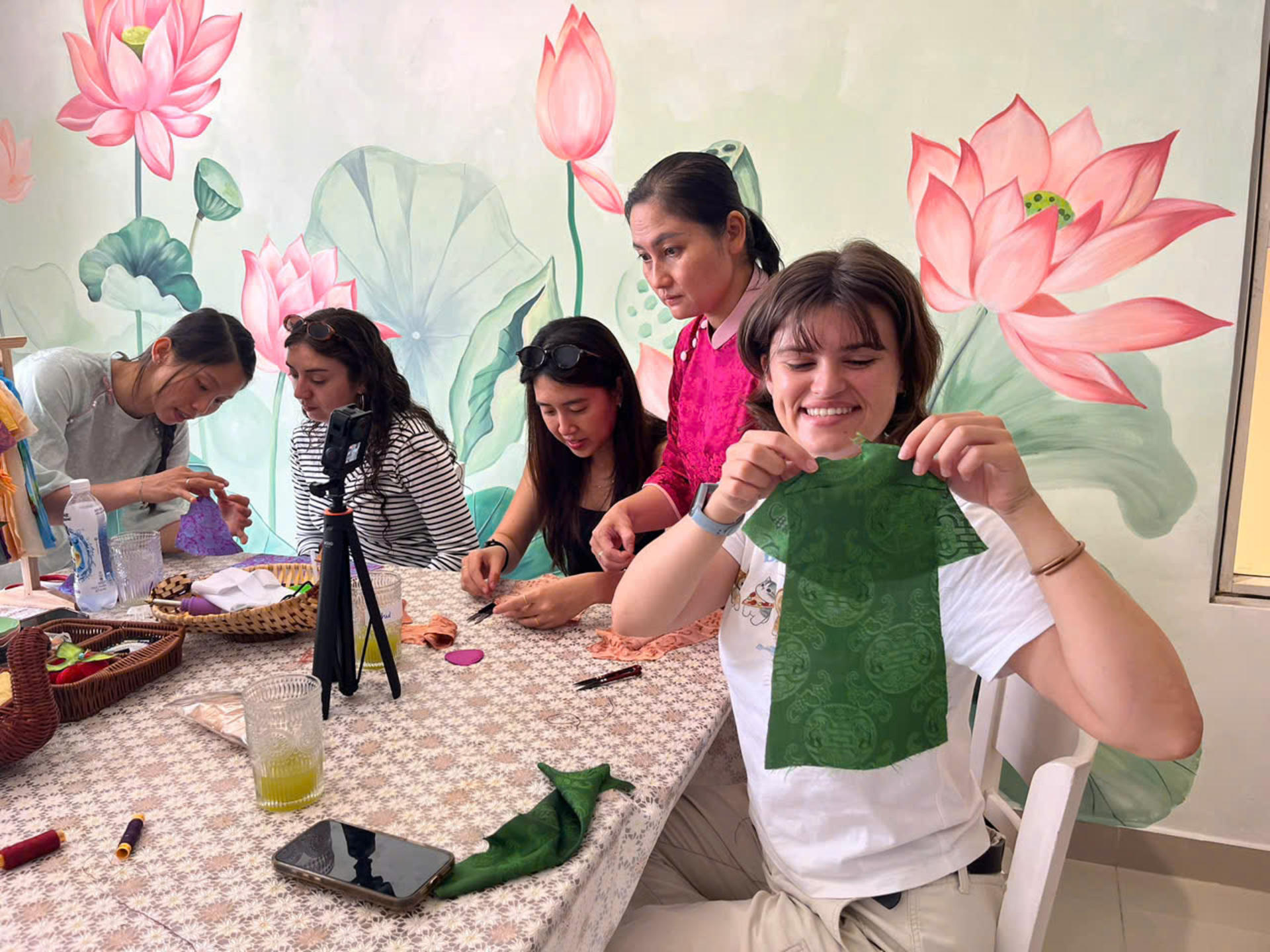 Mini Ao Dai Handcrafting Experience in Ho Chi Minh City - Image 1