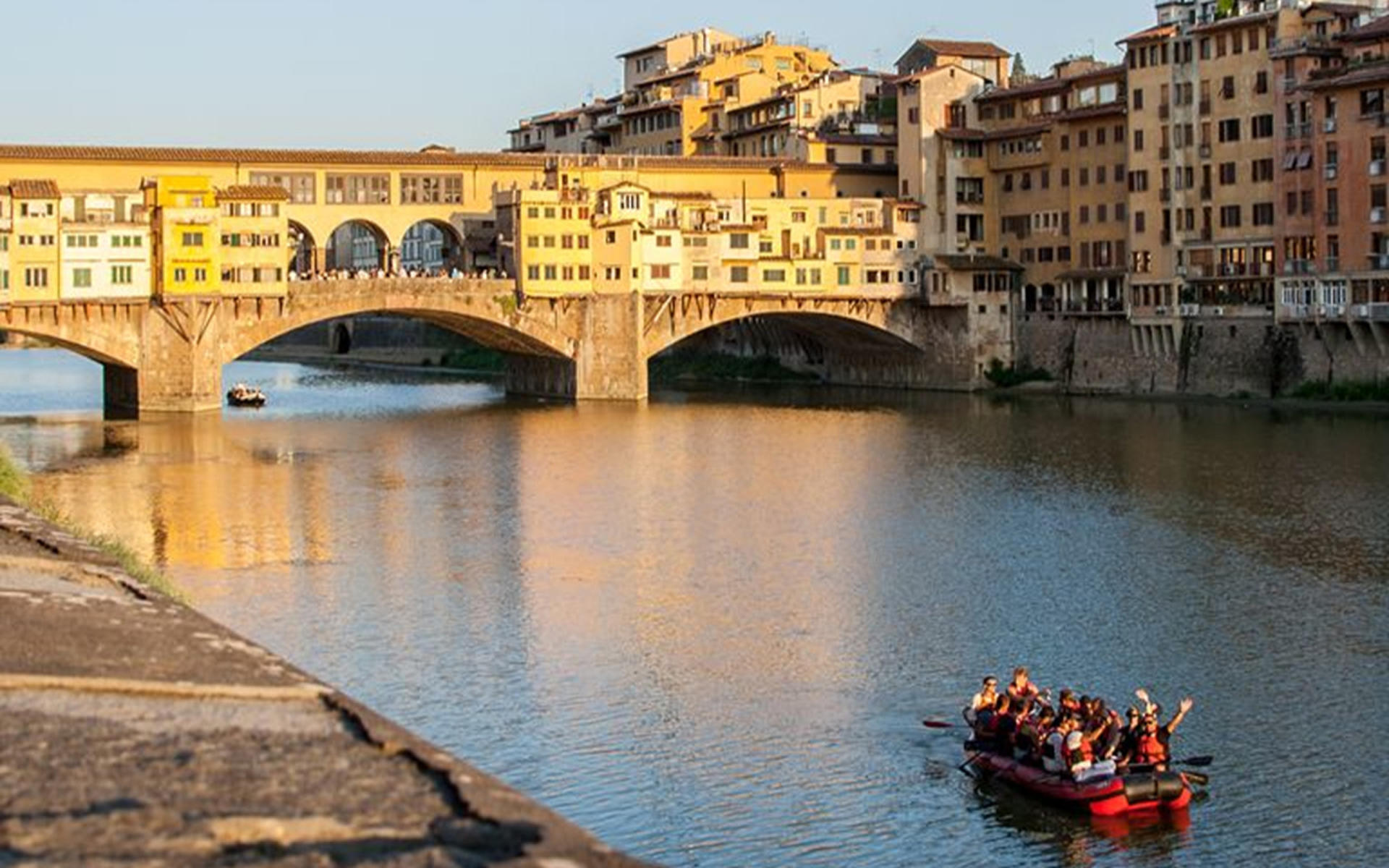 Florence Ponte Vecchio & City Sights Panoramic Rafting Experience - Image 1
