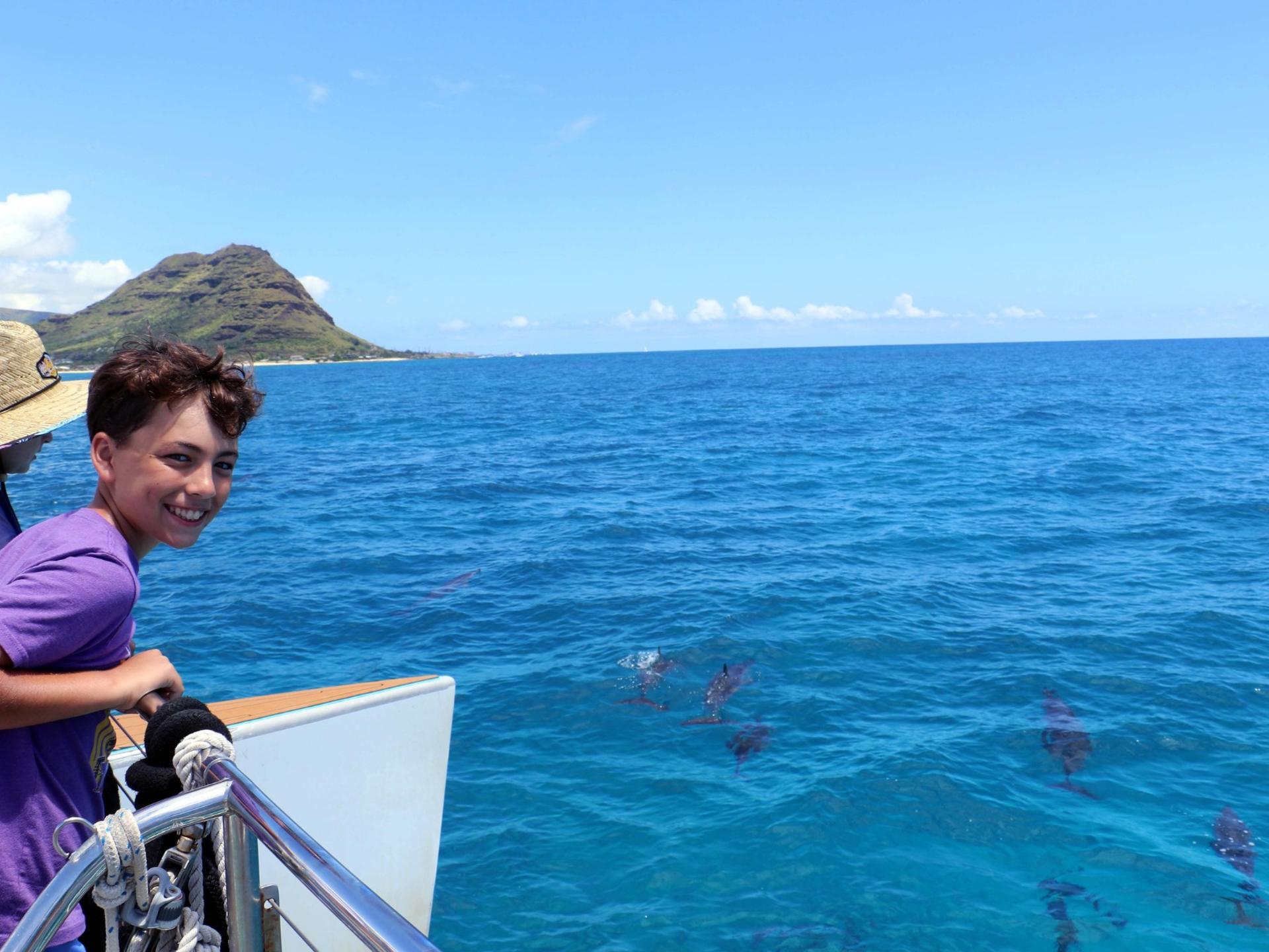 Luxury Morning Snorkel Cruise with Dolphin Watching in Oahu - Thumbnail 19