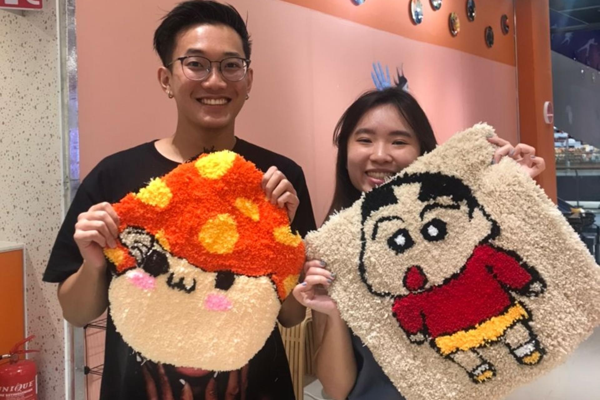 Tufting Experience with Good Times DIY Tufting in Johor Bahru - Thumbnail 4