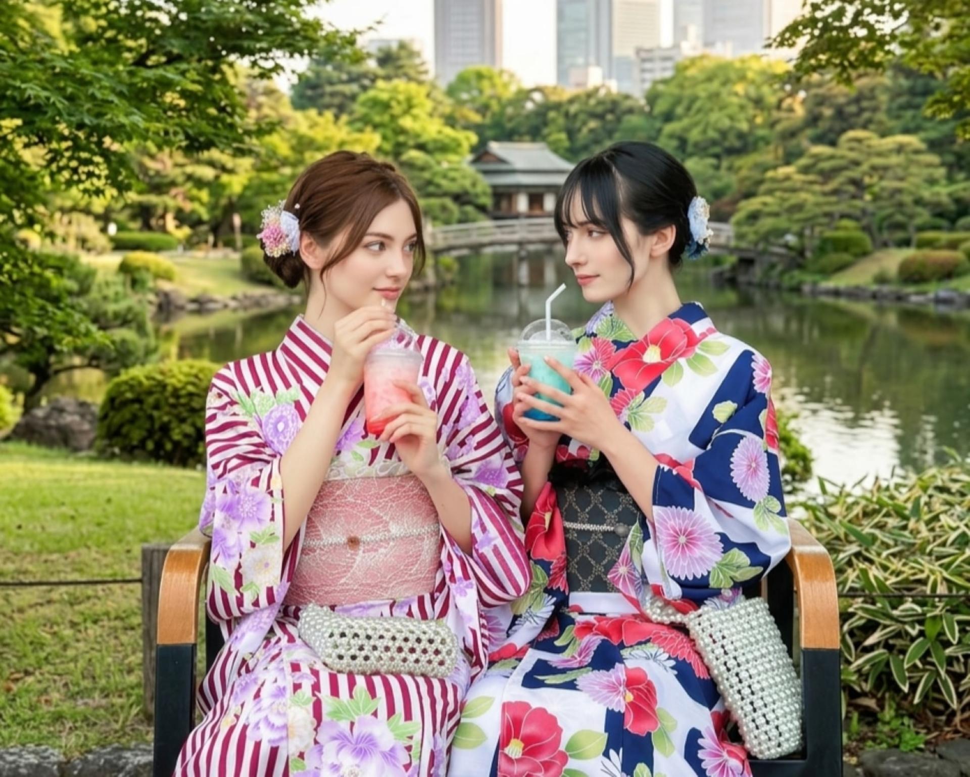 VASARA Kimono and Yukata Rental in Tokyo (Available in 5 branches) - Thumbnail 4