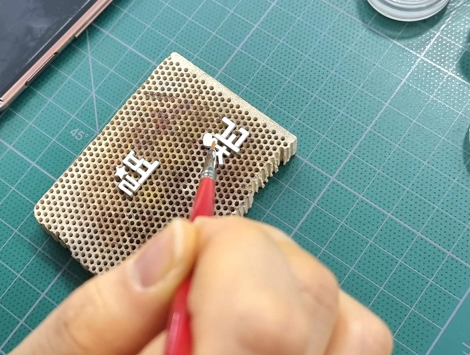 Seoul Korean Alphabet Silver jewelry Making Workshop - Thumbnail 5