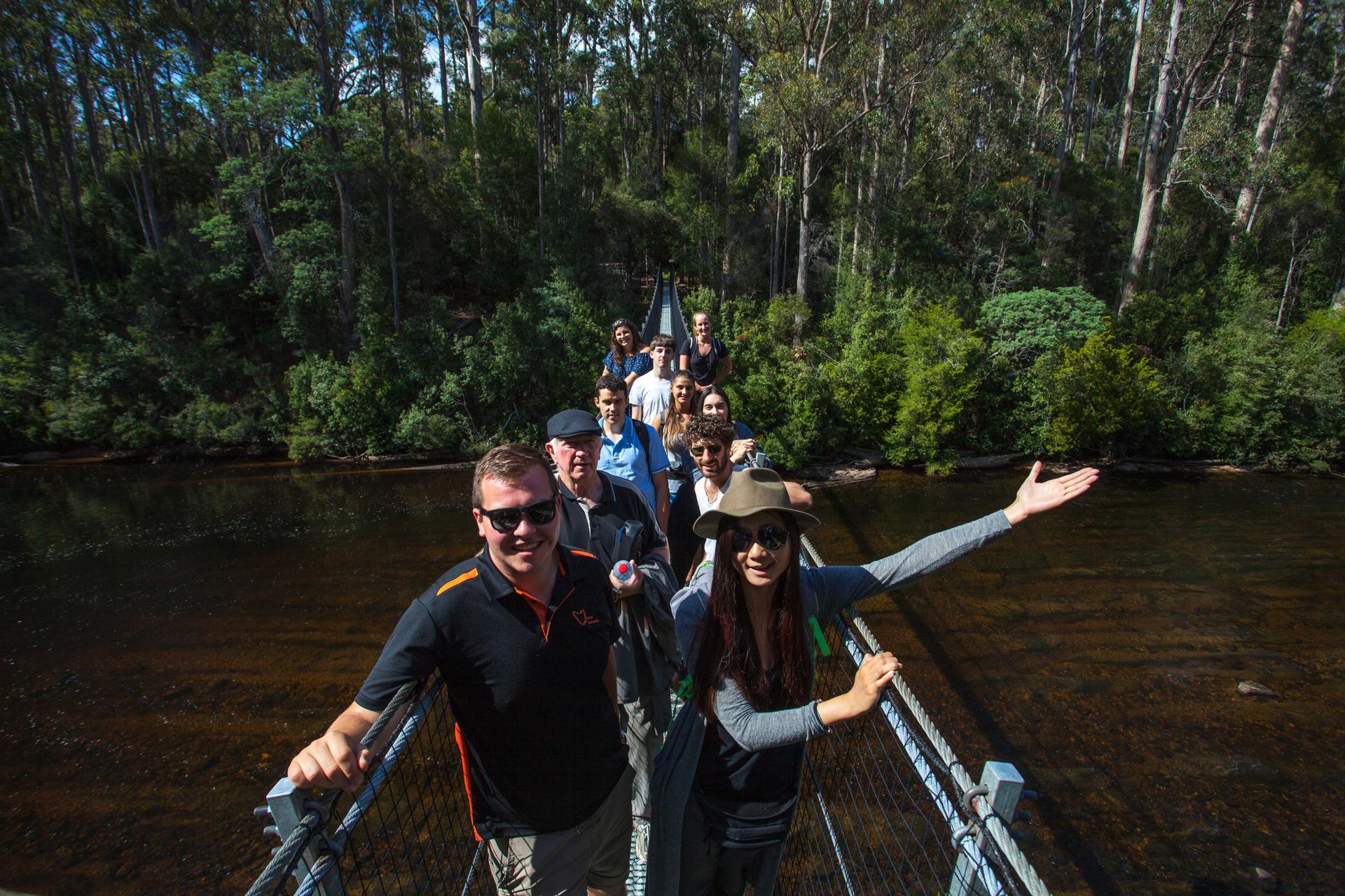 Hobart:  Tahune Airwalk, Hastings Caves & Thermal Springs Pool - Thumbnail 5