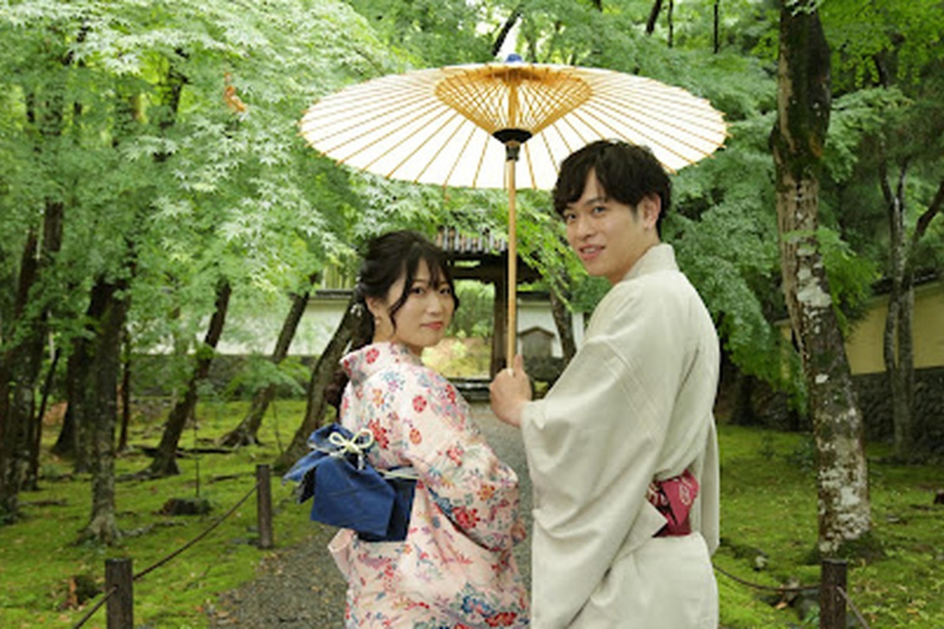 Men's Kimono Rental Plan in Higashiyama, Kyoto - Thumbnail 3