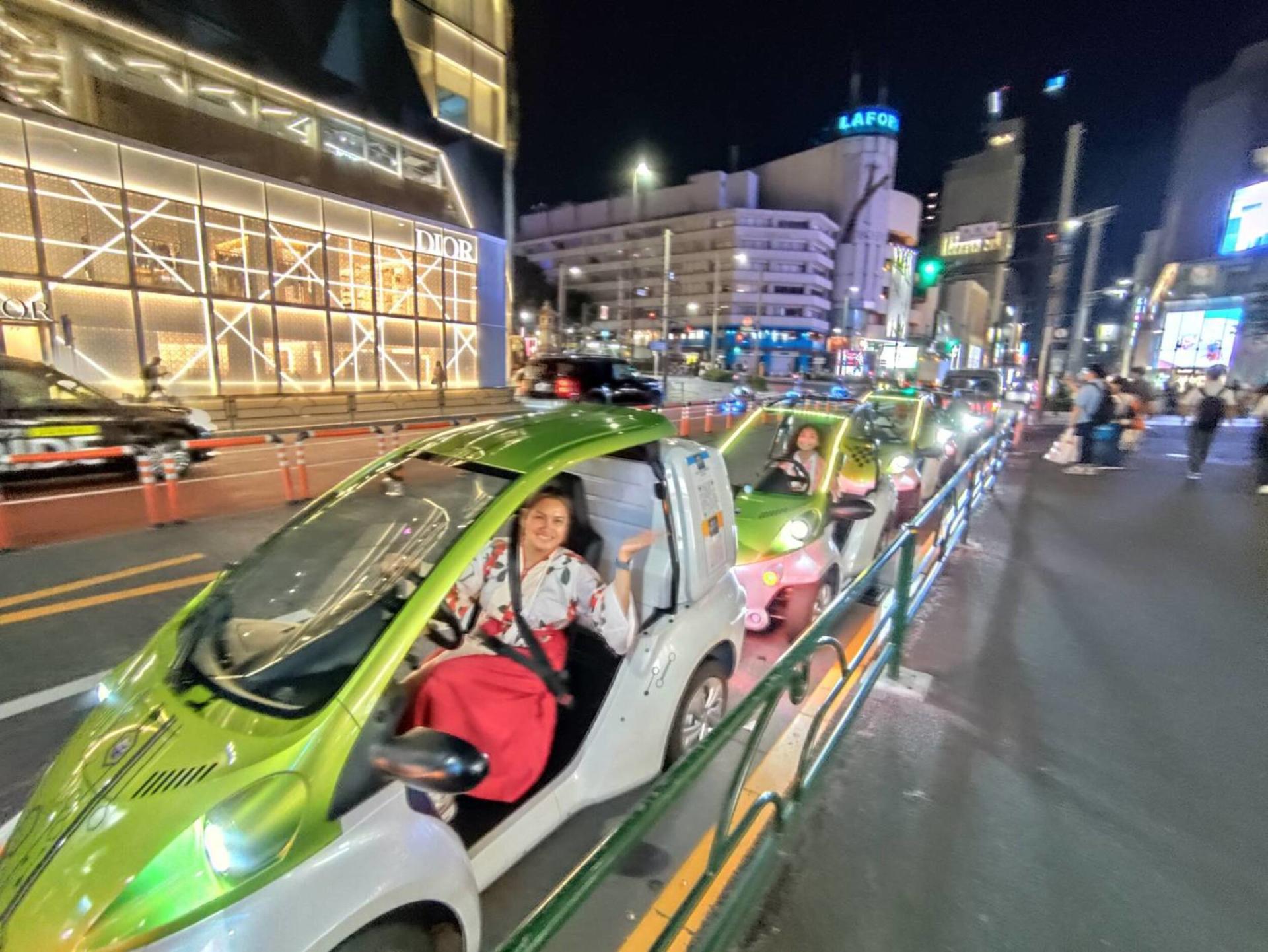Tokyo Shibuya Night Drive: Kimono EV Go-Kart Tour with Photos - Thumbnail 31