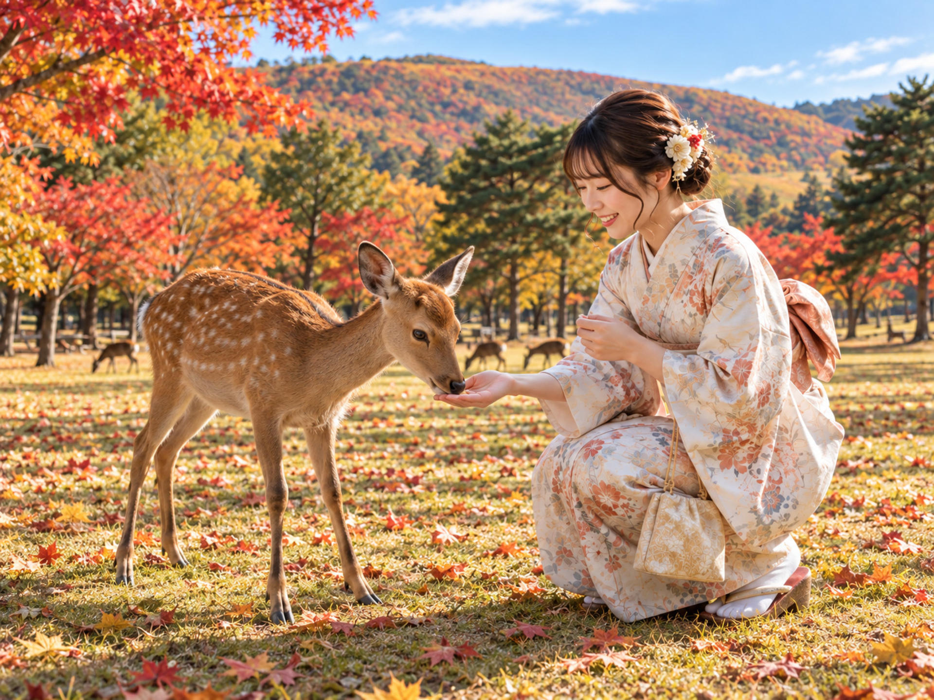 Arashiyama Bamboo Forest & Nara Park Deer & Fushimi Inari Shrine Torii Gate Day Tour (Departing from Osaka/Kyoto) - Image 1