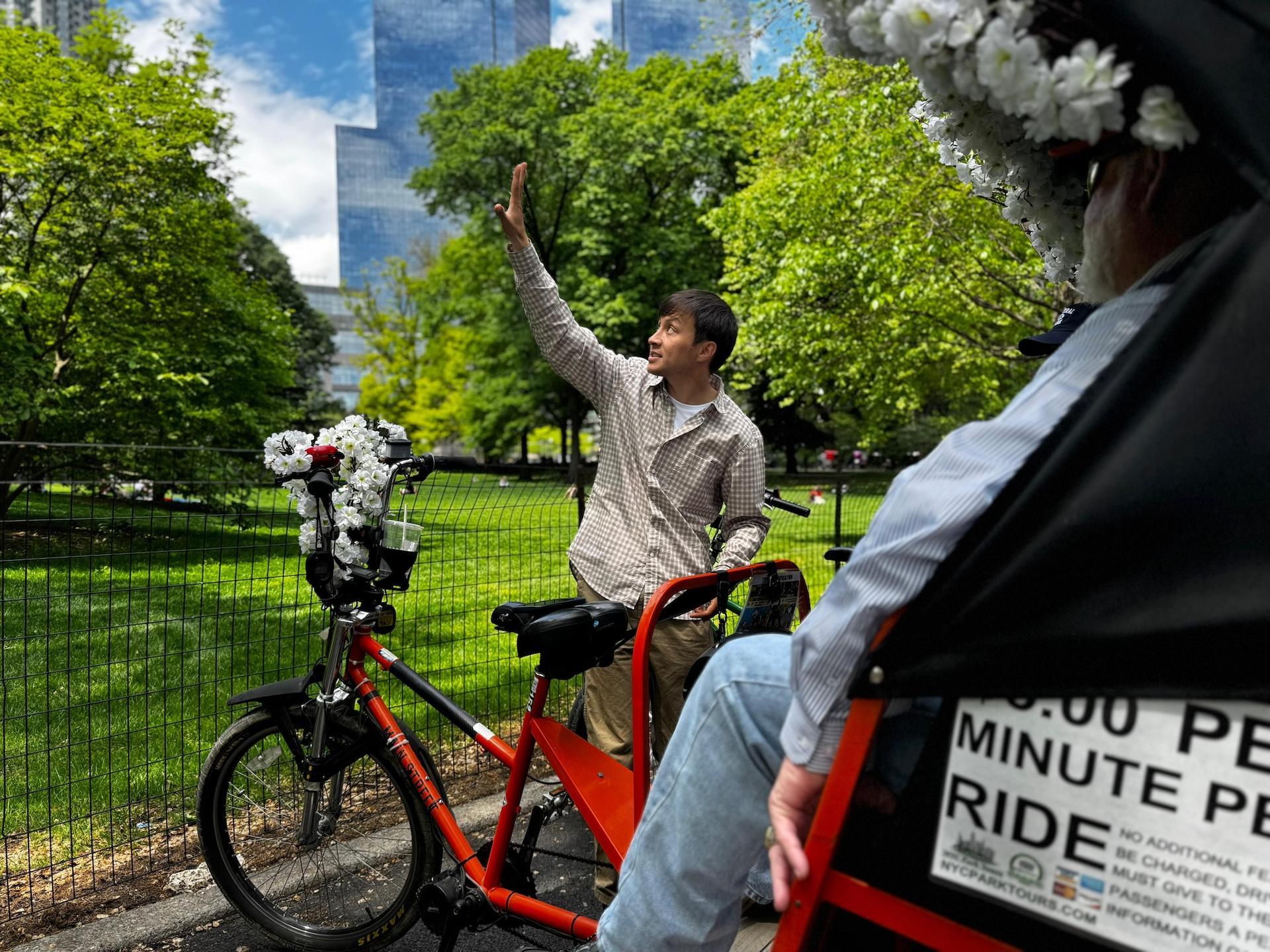 History, Nature and Movie Locations Central Park Pedicab Tour in NYC - Thumbnail 6