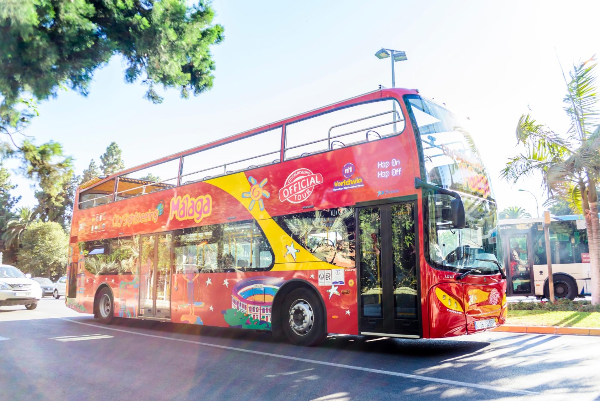 Malaga City Sightseeing Hop-On Hop-Off Bus Tour - Thumbnail 2