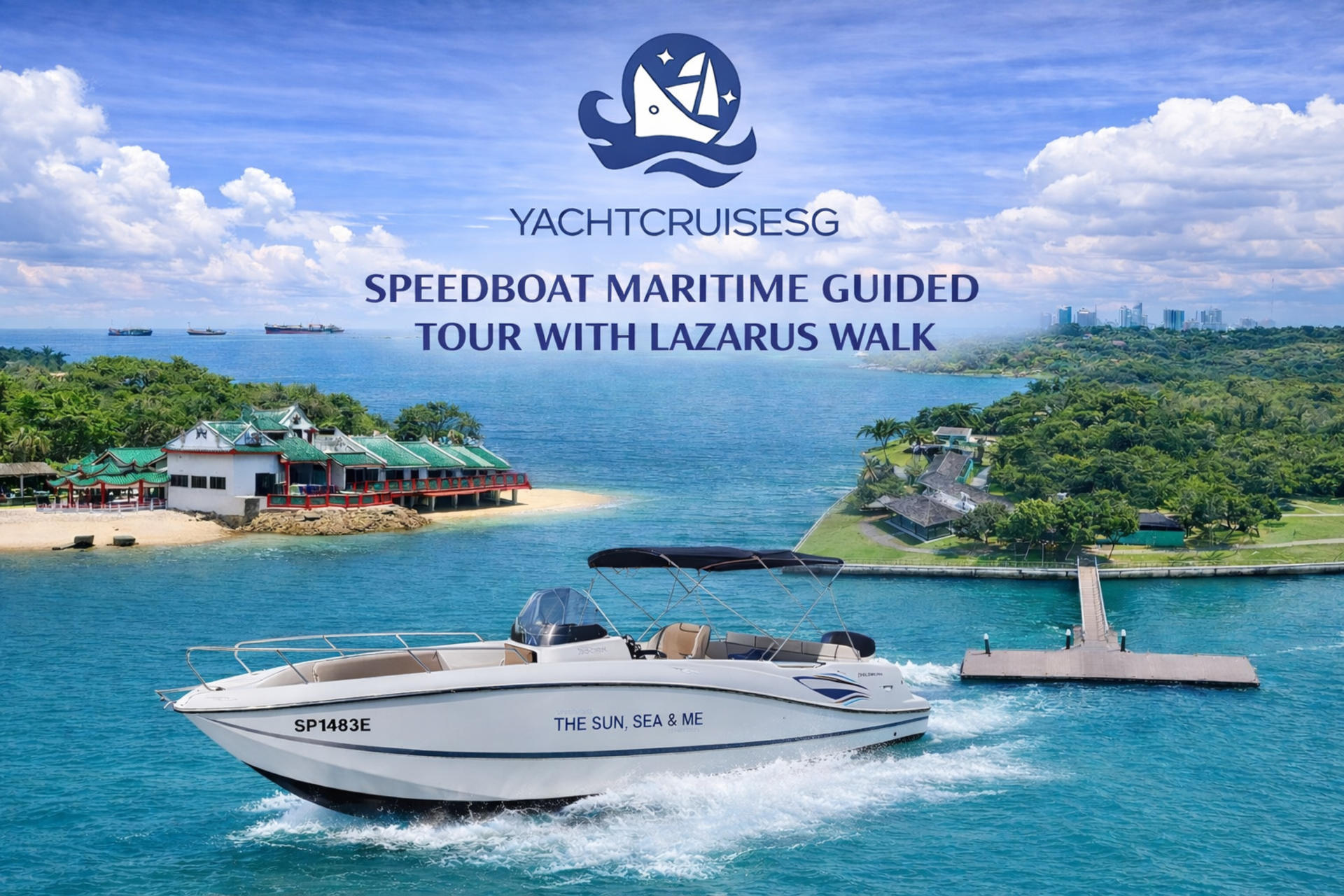 Speedboat Maritime Guided Tour by YachtCruiseSG - Image 1
