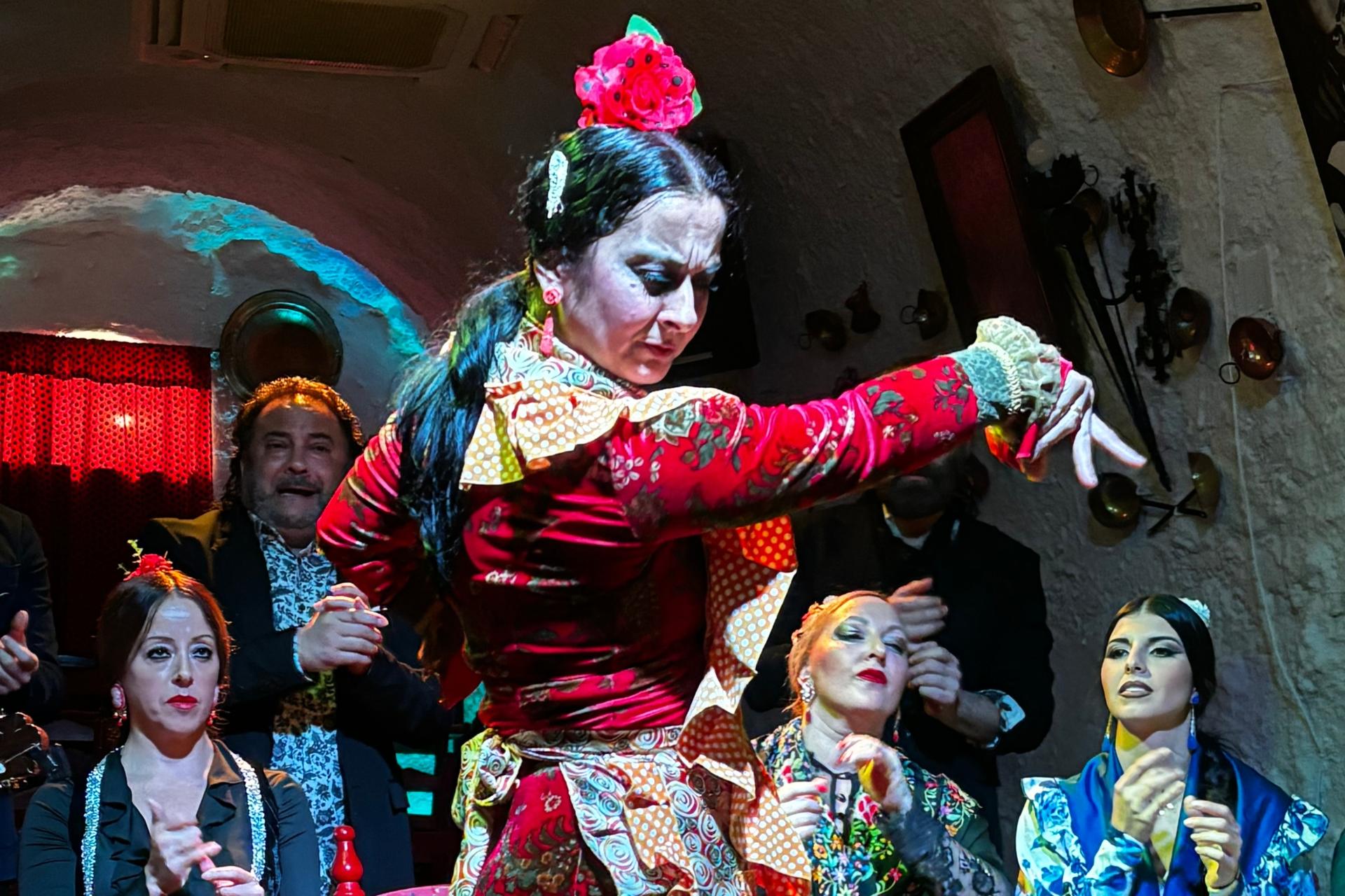 Cuevas Los Tarantos flamenco show in Sacromonte - Thumbnail 10