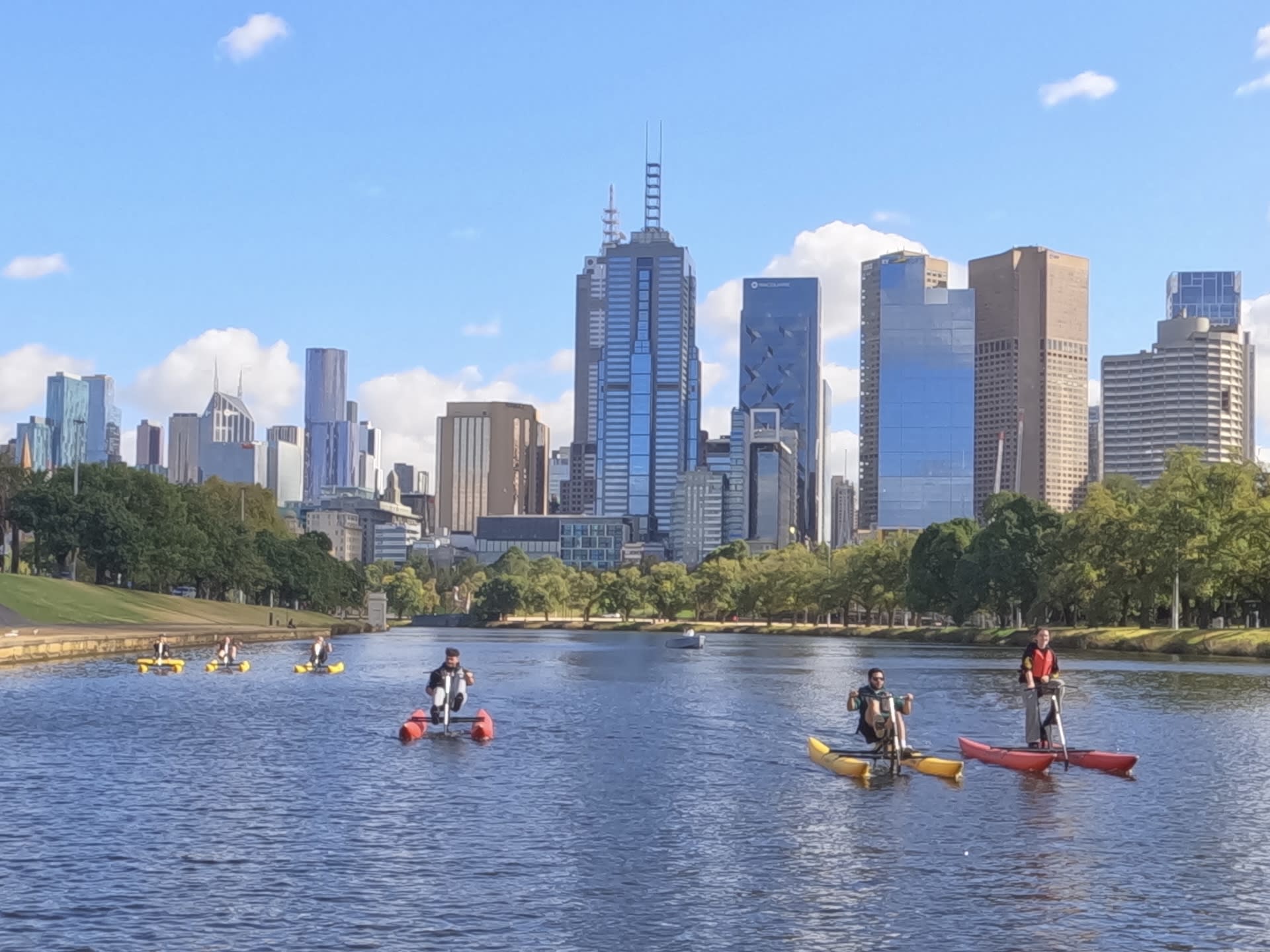 Yarra River Waterbike Experience in Melbourne - Image 1