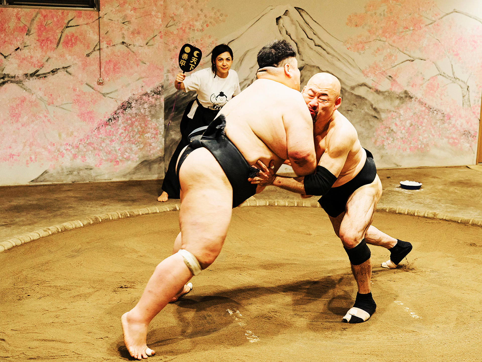 Osaka: Sumo Show with Live Match & Audience Challenge - Thumbnail 2