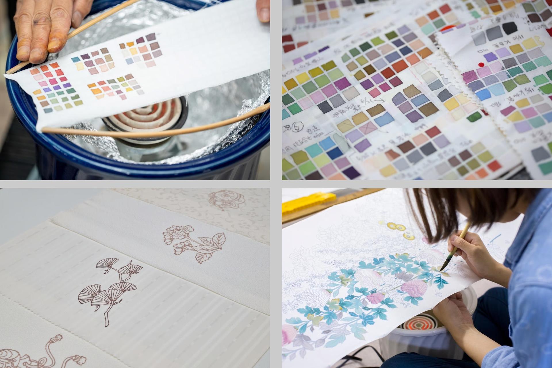 Kyoto Fushimi: Artisan-Led Hand-Painted Kyo-Yuzen Workshop - Thumbnail 4