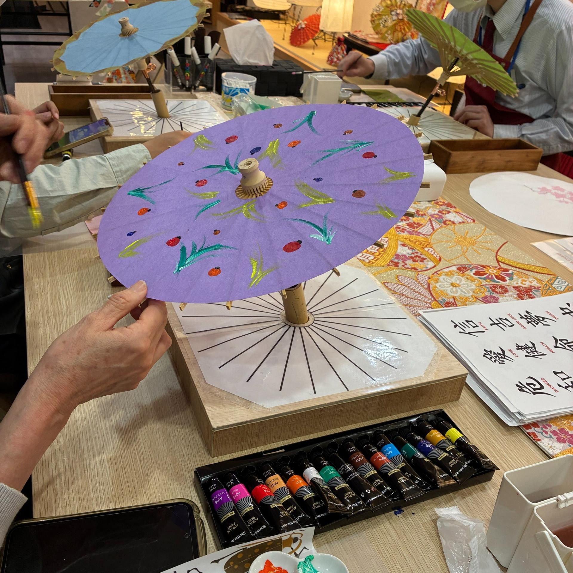 Kyoto Mini Wagasa Workshop - Thumbnail 12