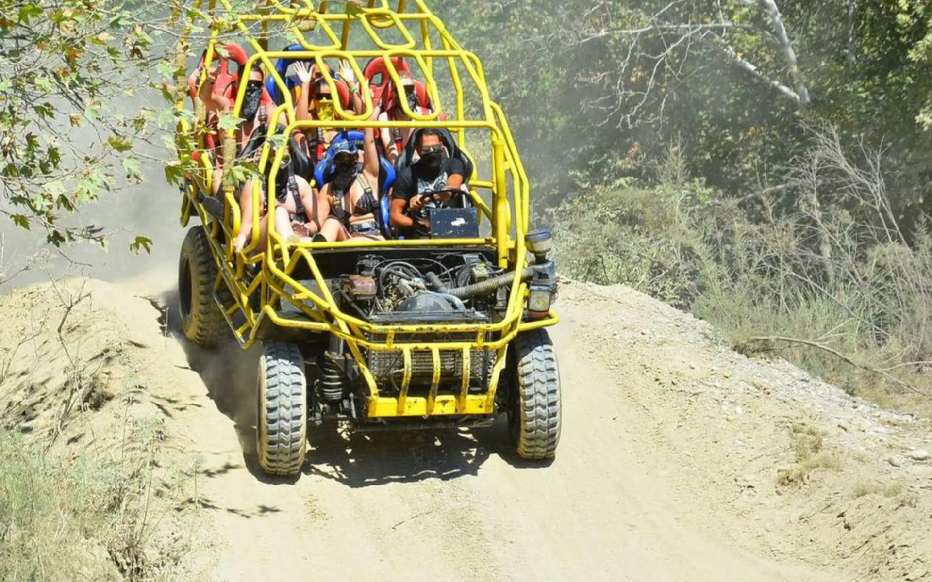 Antalya Monster Combo Tour With Monster Jeep, Rafting, & Zipline - Thumbnail 6