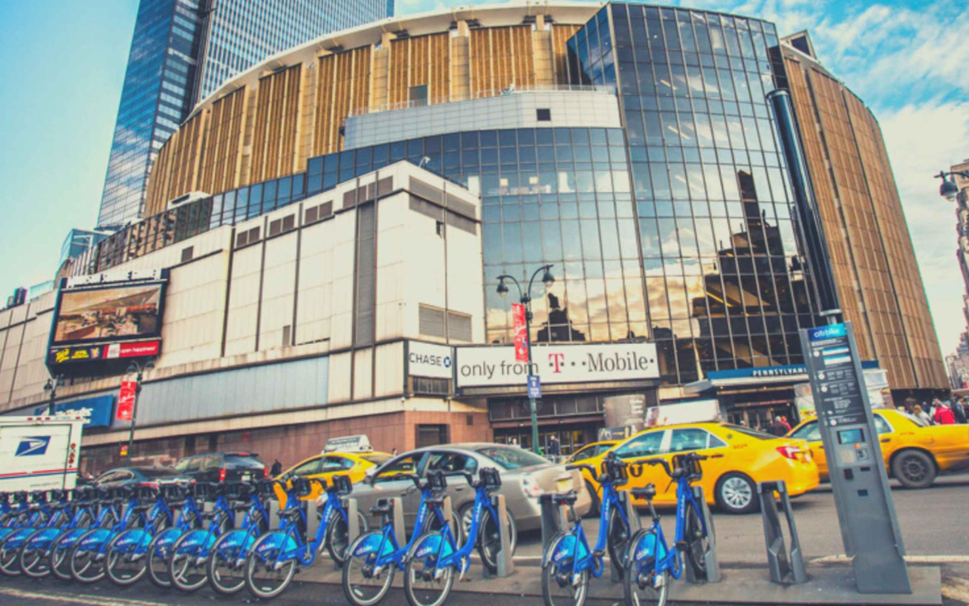 New York Rangers Ice Hockey Game at Madison Square Garden - Image 1