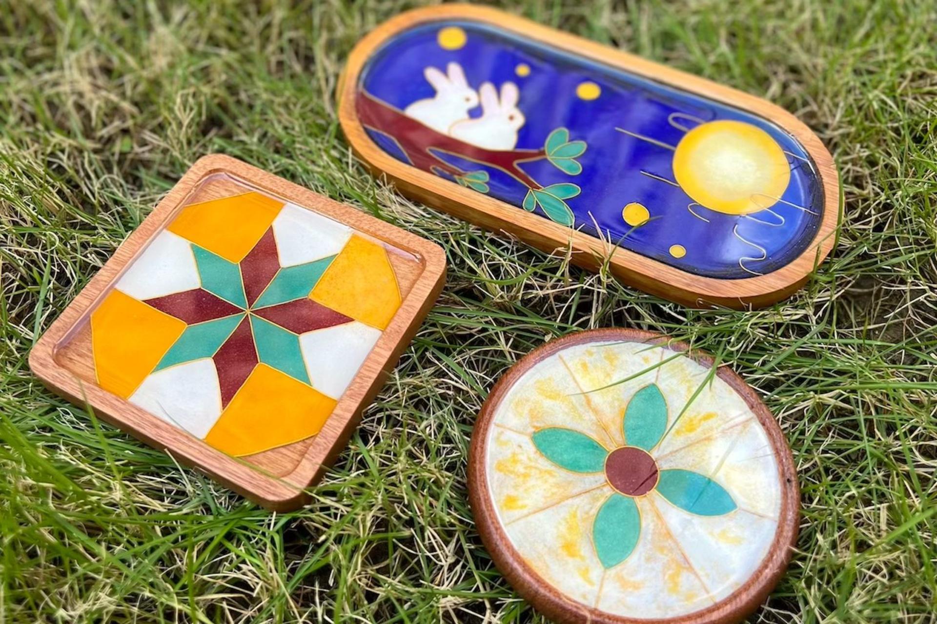 Cloisonné Enamel Coaster Workshop - Thumbnail 2