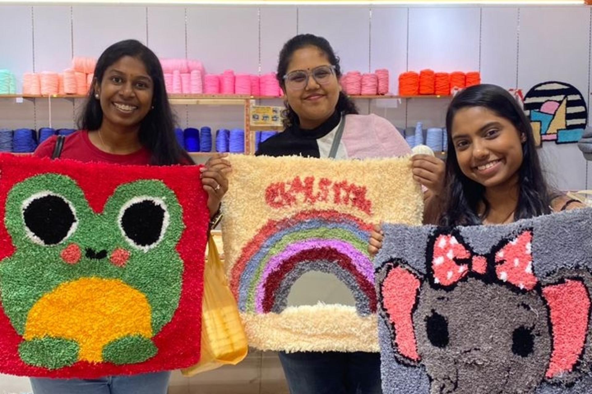 Tufting Experience with Good Times DIY Tufting in Johor Bahru - Thumbnail 5