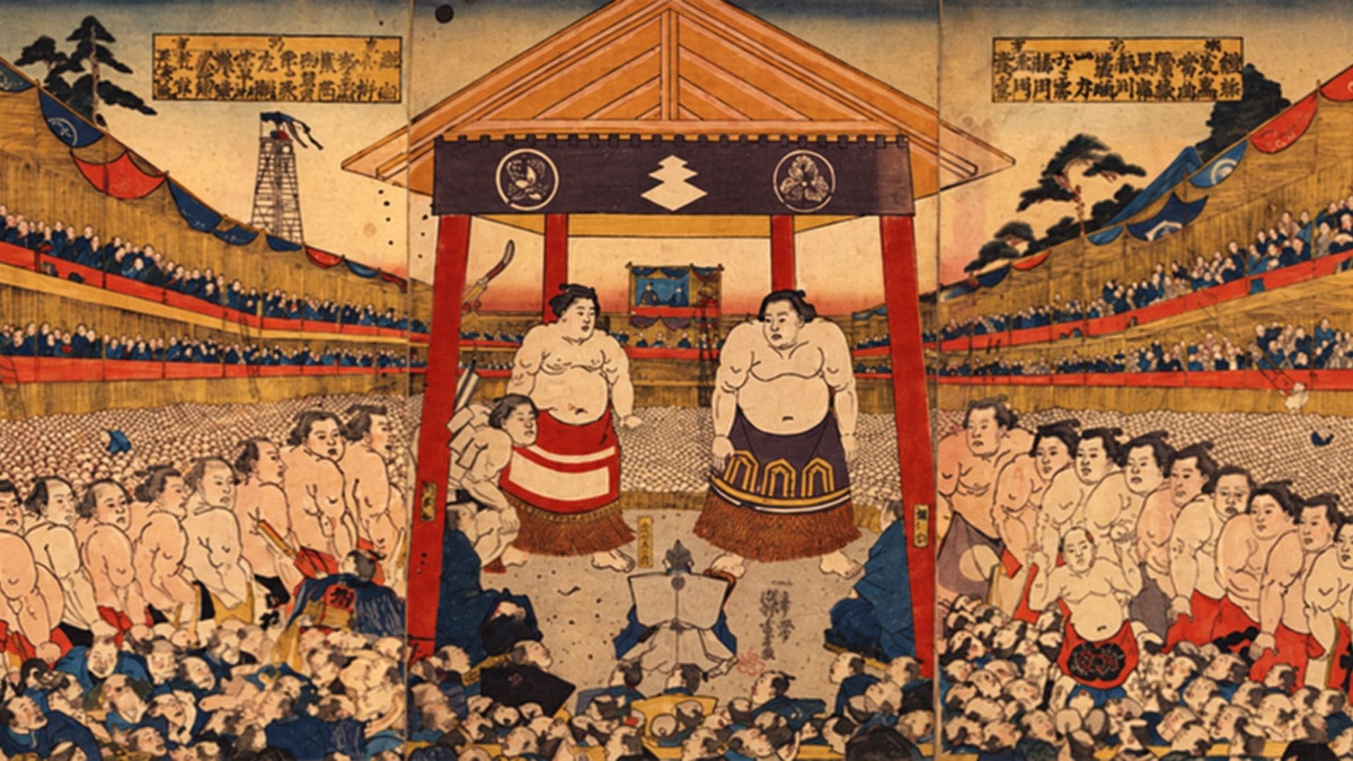 Kyoto Gion Yasaka Sumo: Live Show & Ring Challenge with Drink - Thumbnail 6