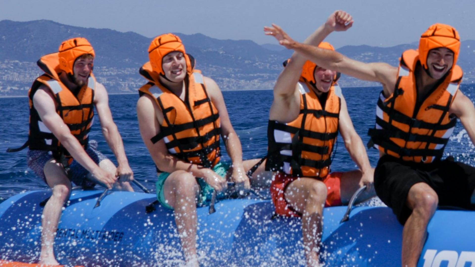 Banana boat challenge experience in Barcelona - Thumbnail 4